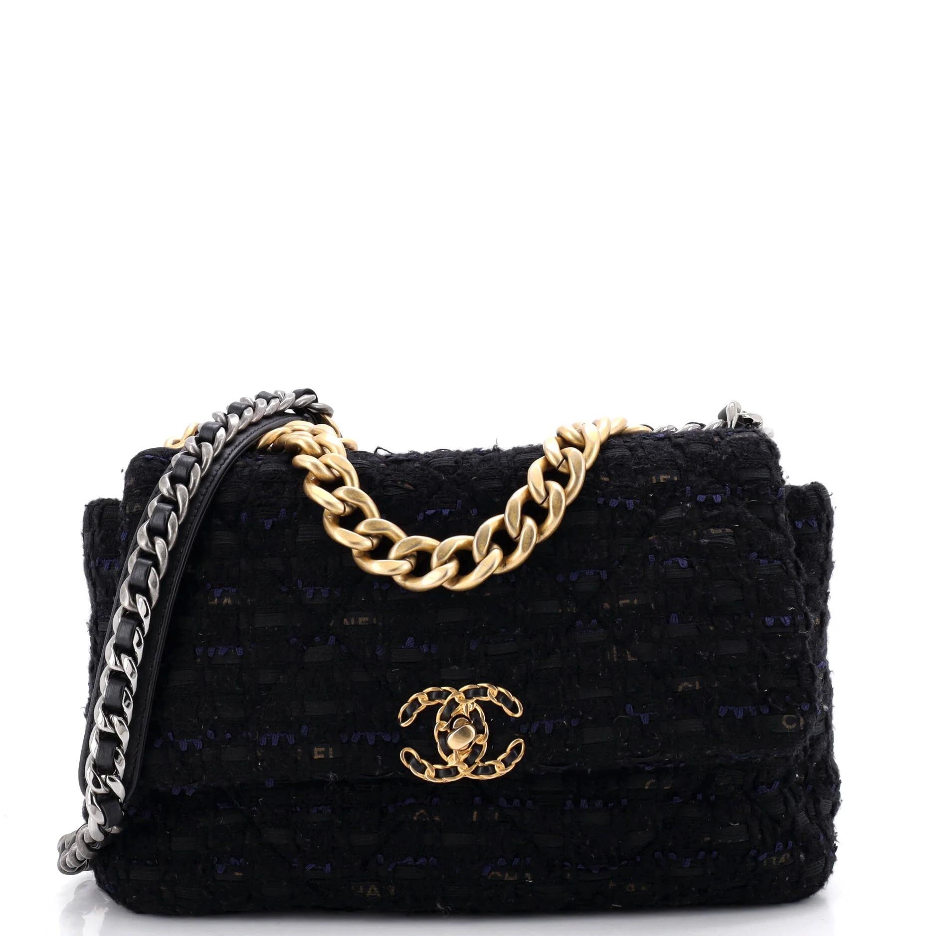 Tweed crossbody bag