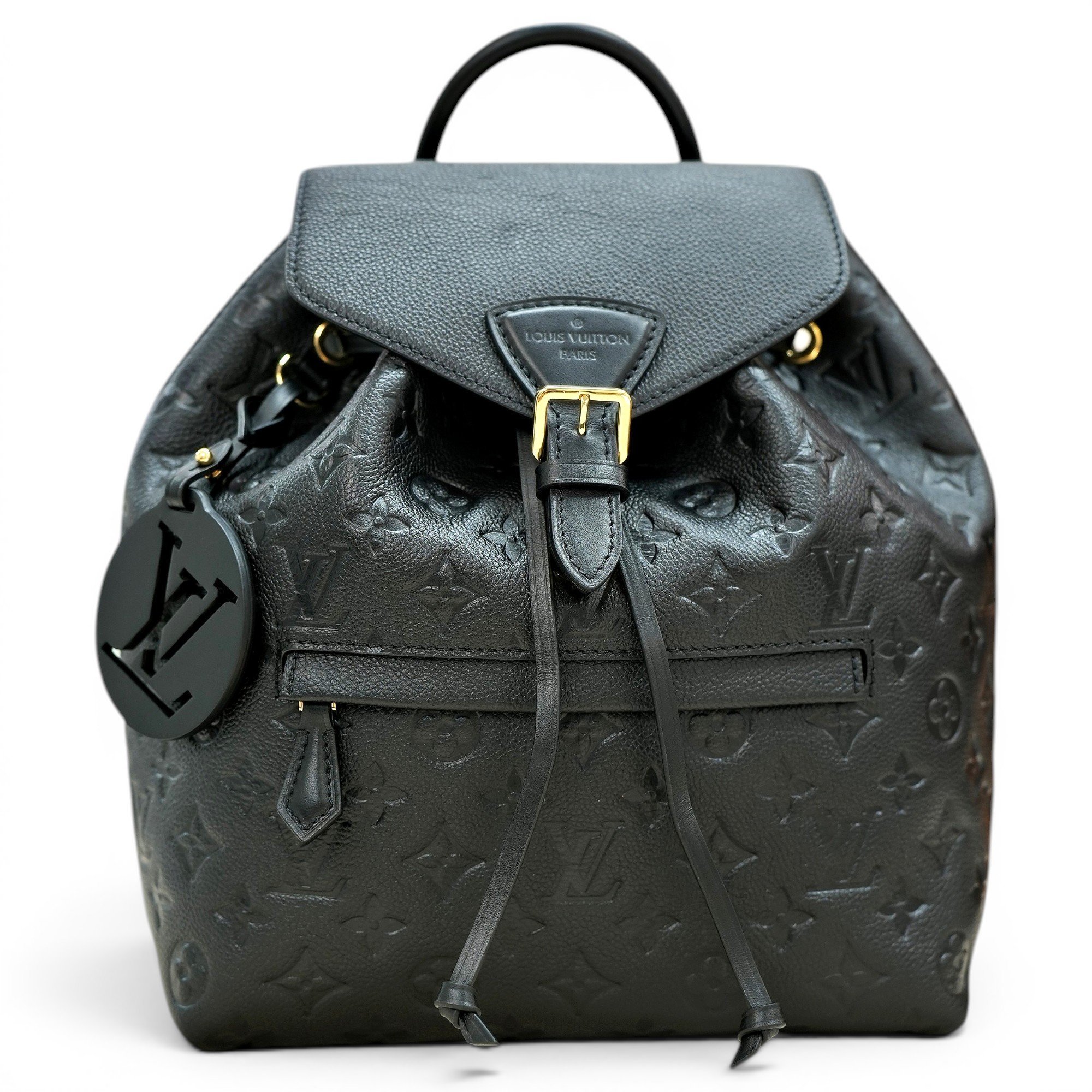 Montsouris leather backpack