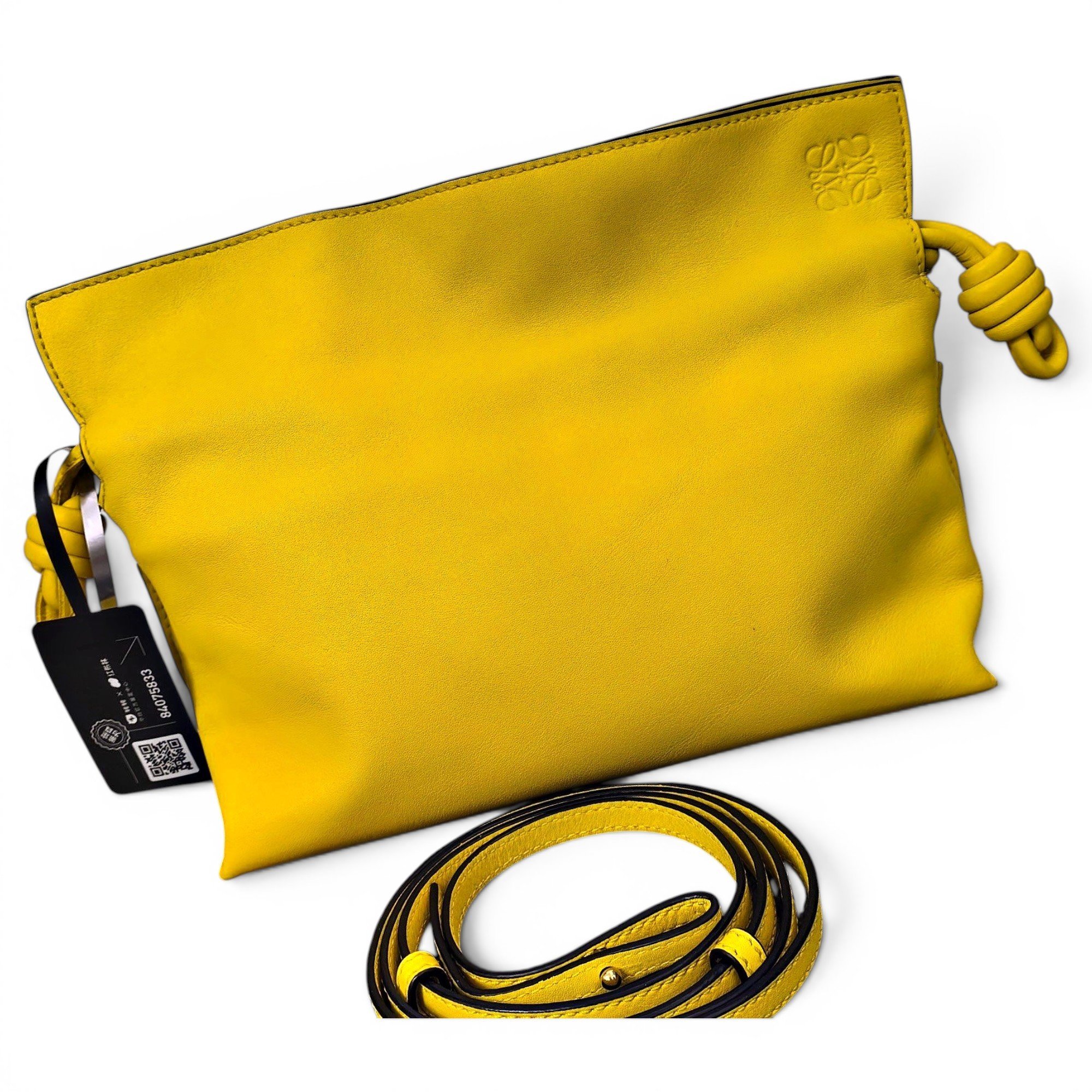 Flamenco leather handbag