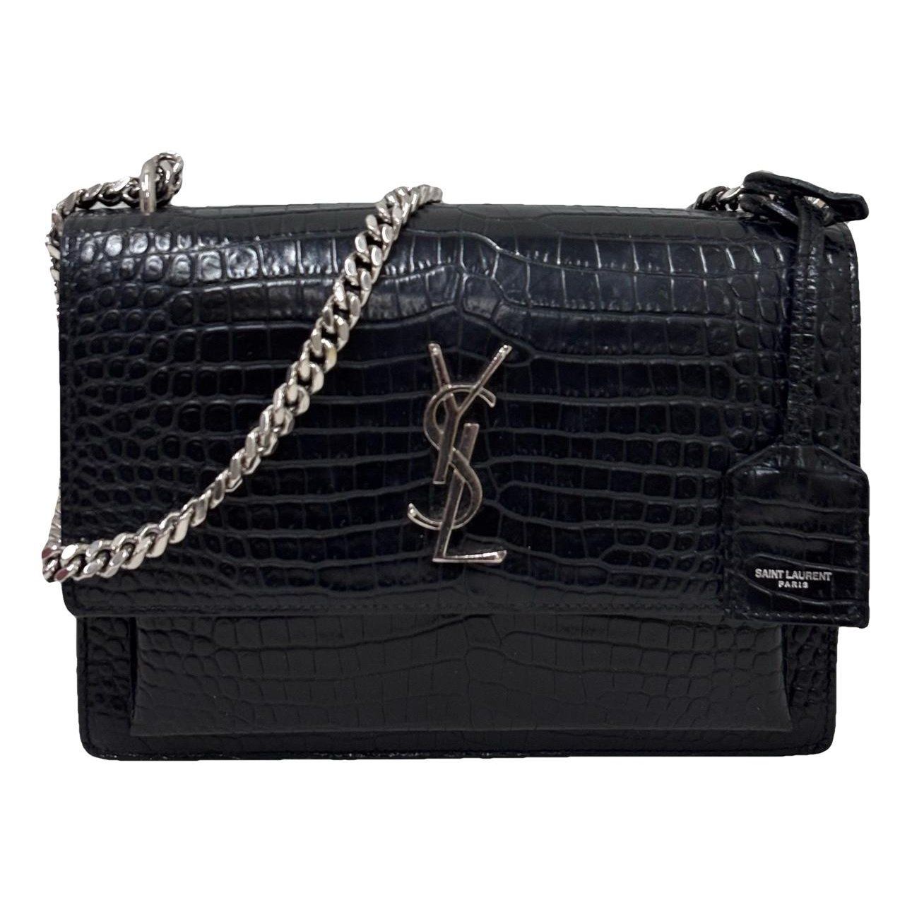 Sunset leather handbag