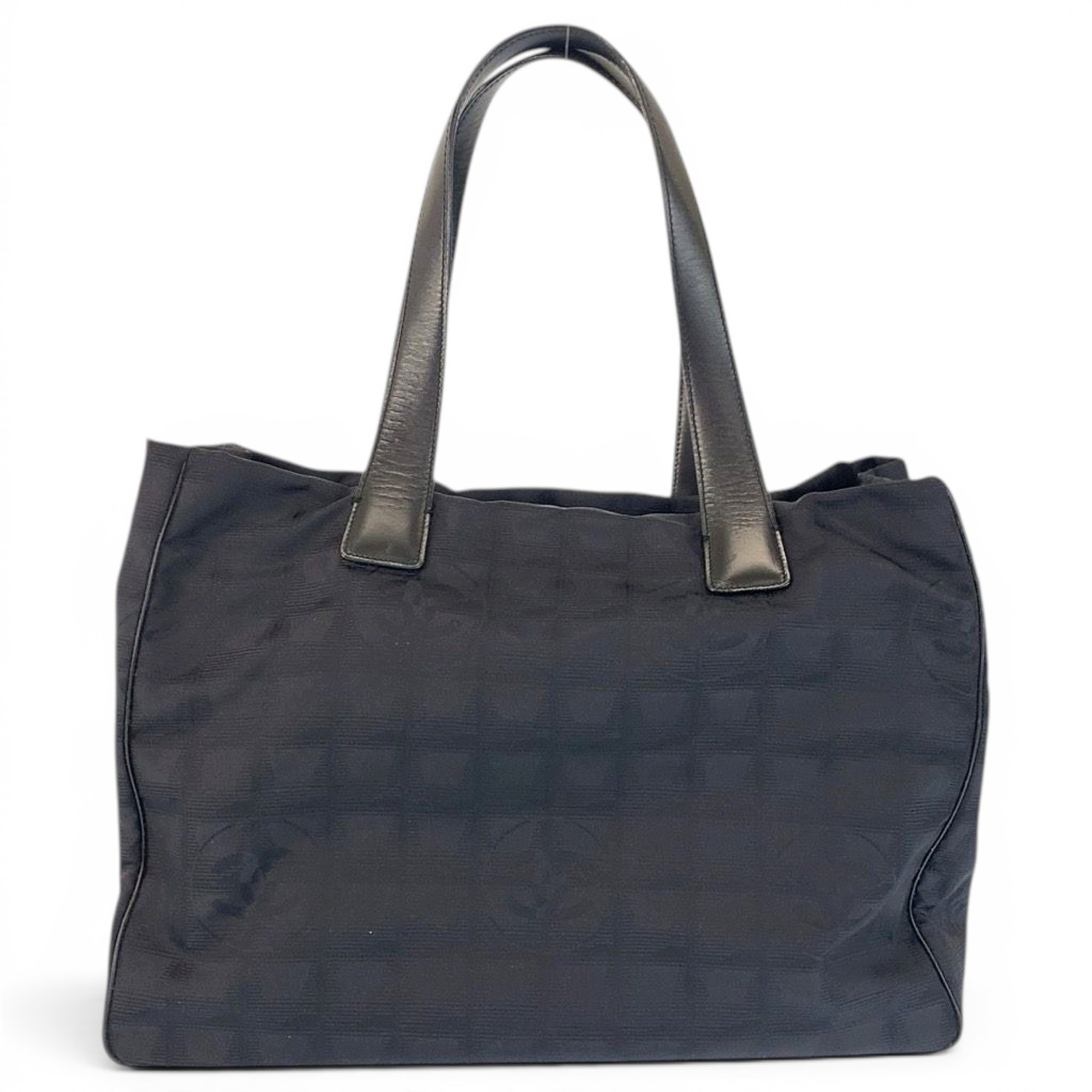 Leather tote