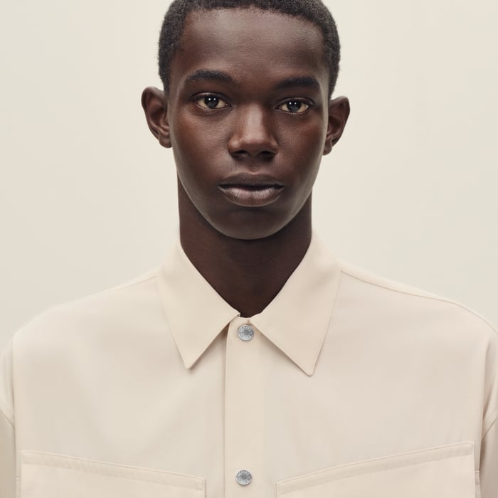 Ficelle Boxy Fit Overshirt
