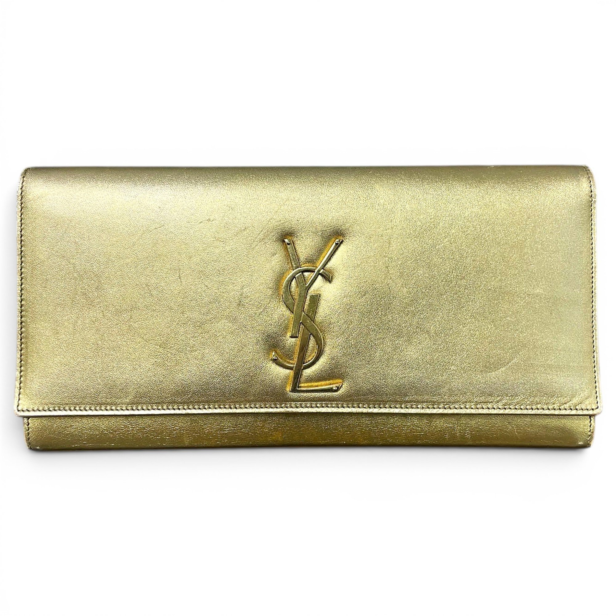 Kate monogramme leather clutch bag