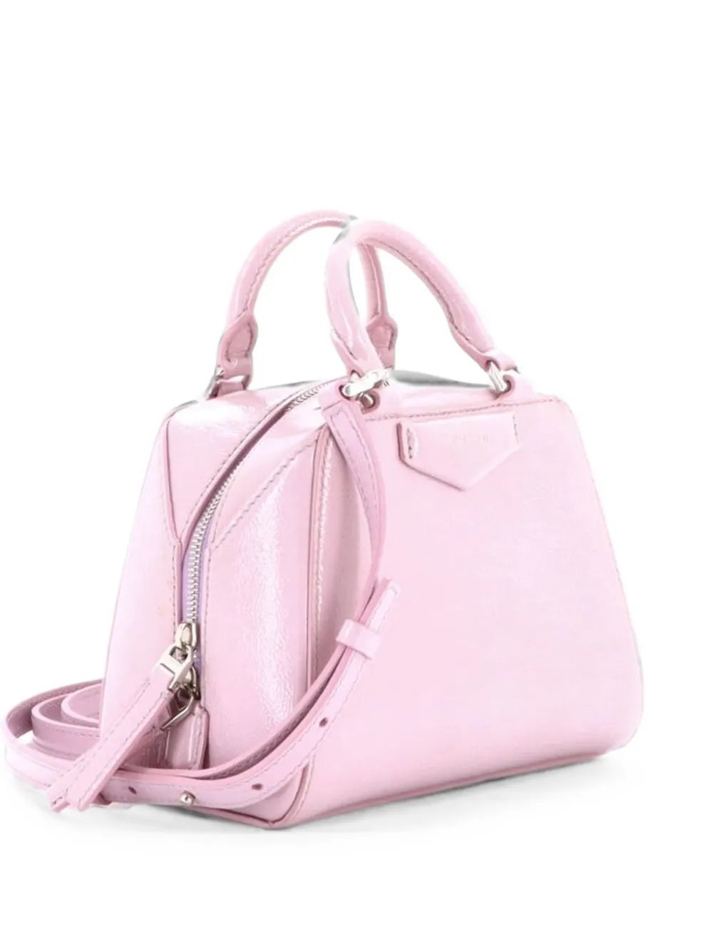 Antigona Cube Bag Leather Nano crossbody bag