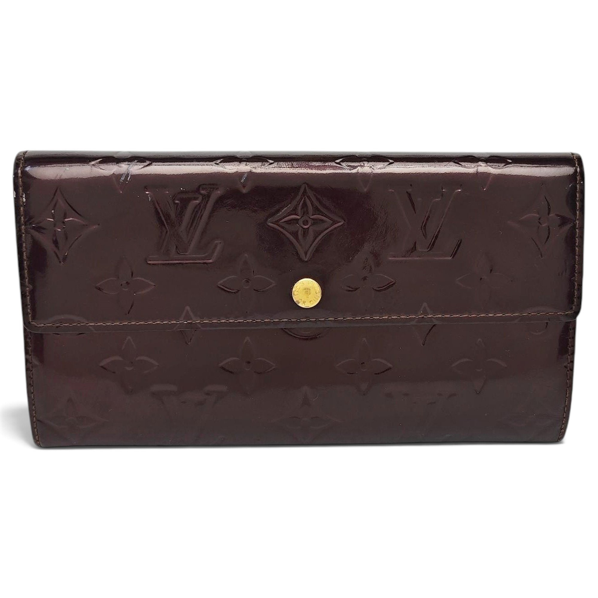 Patent leather handbag