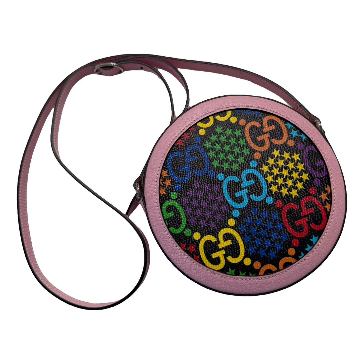 GG Marmont Round leather crossbody bag
