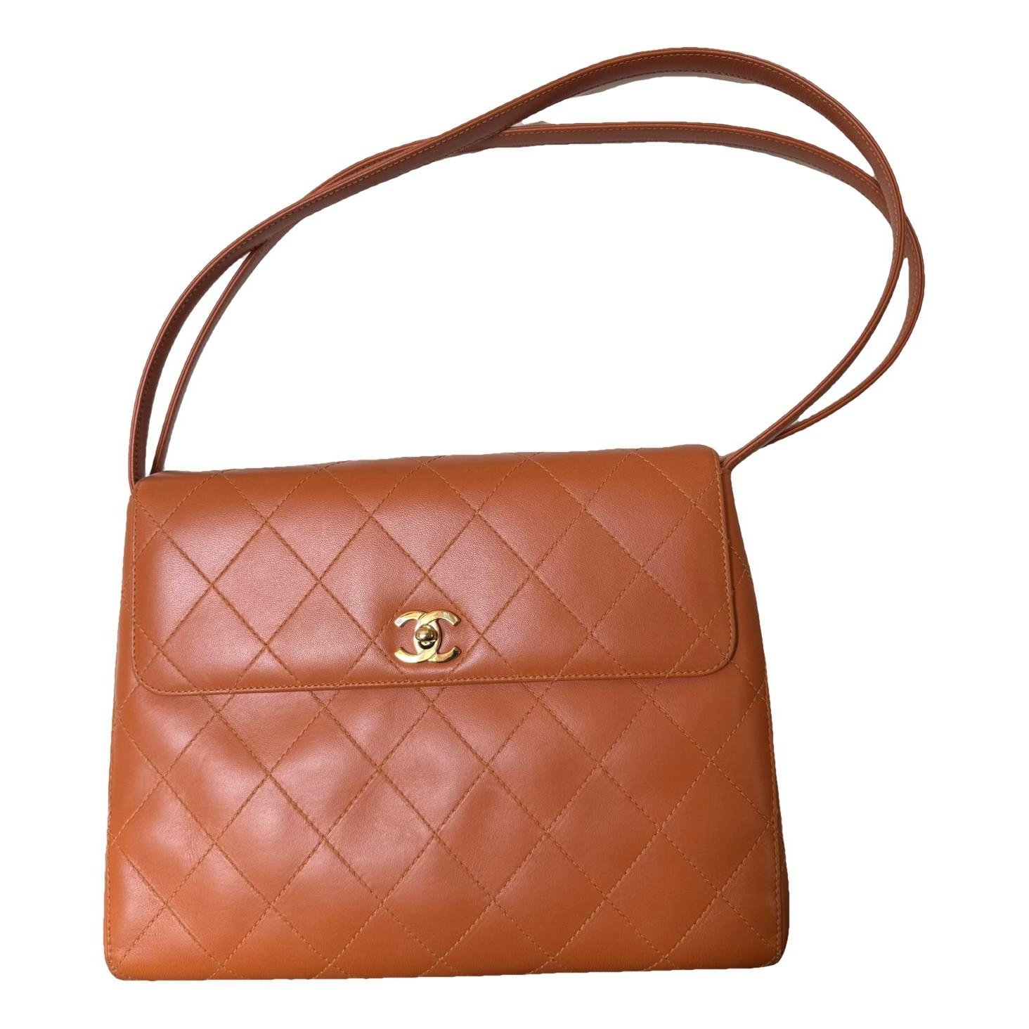 Leather tote