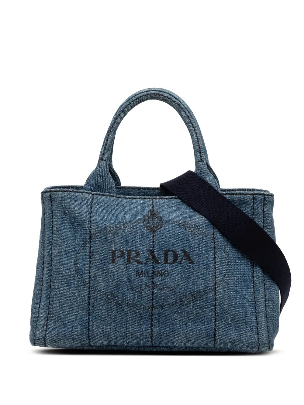 2013-2026 Small Denim Canapa Logo satchel