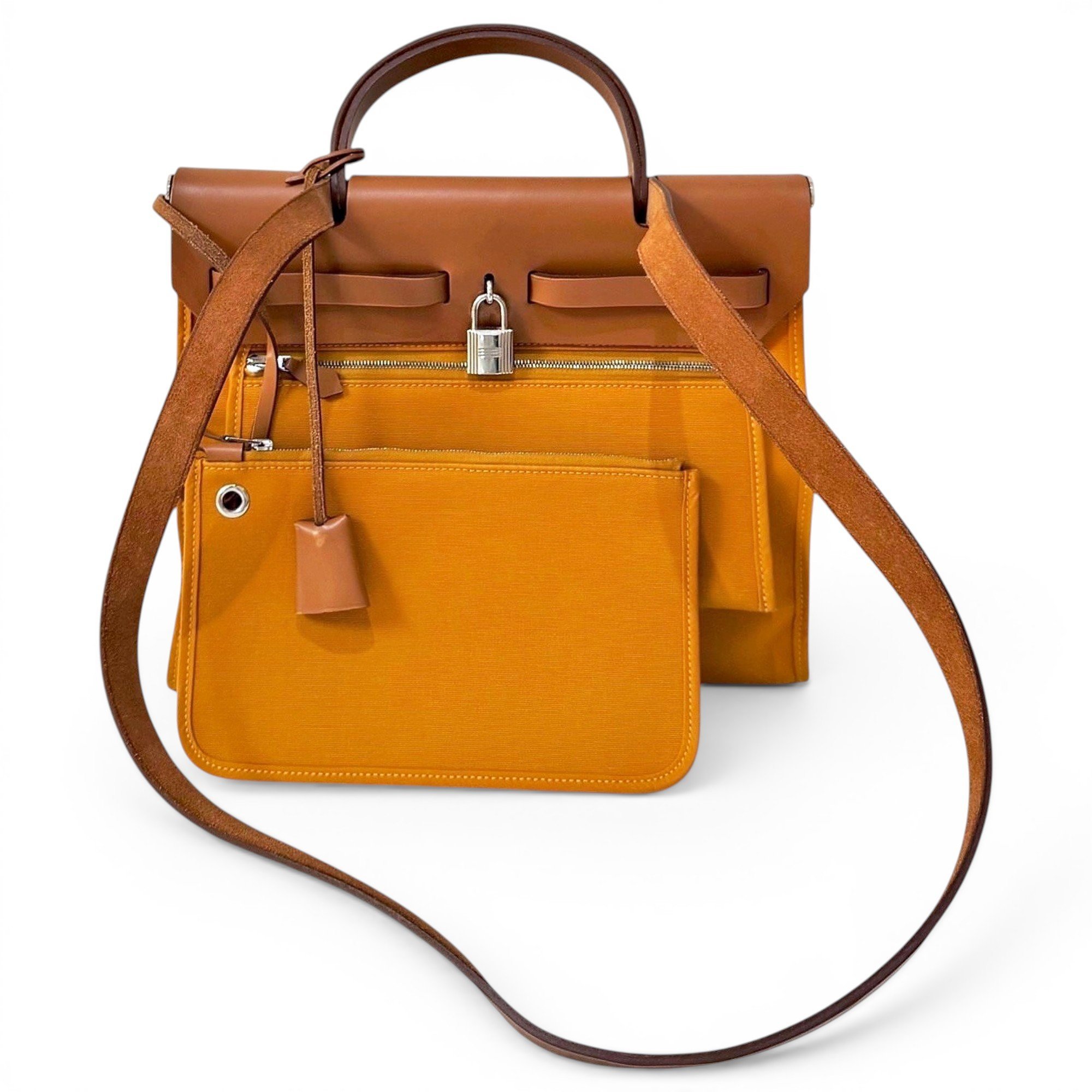 Herbag leather handbag