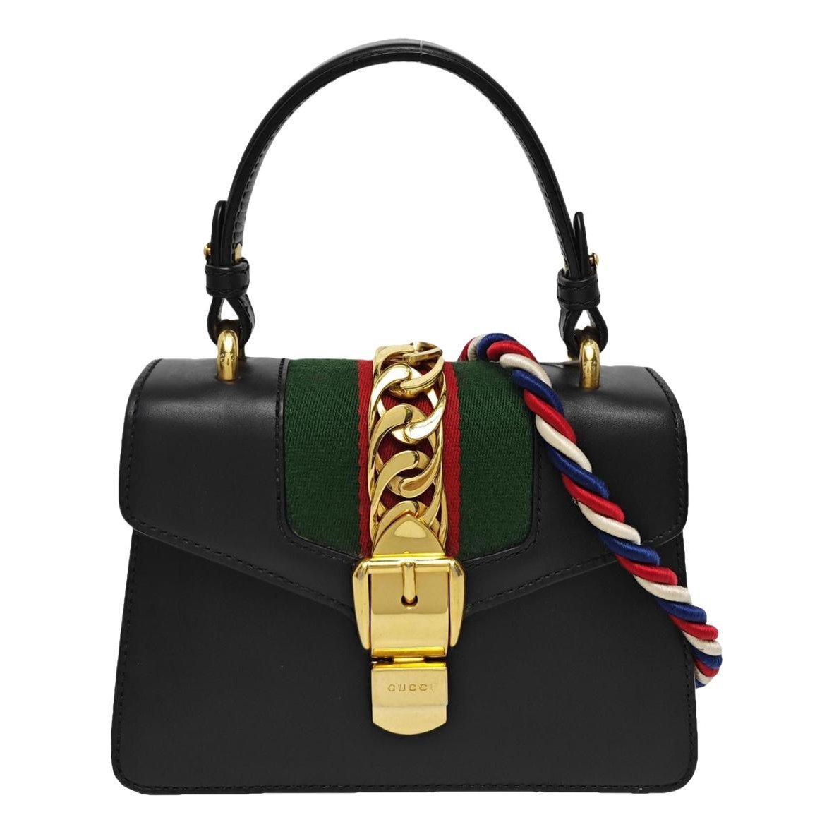Sylvie Top Handle leather handbag