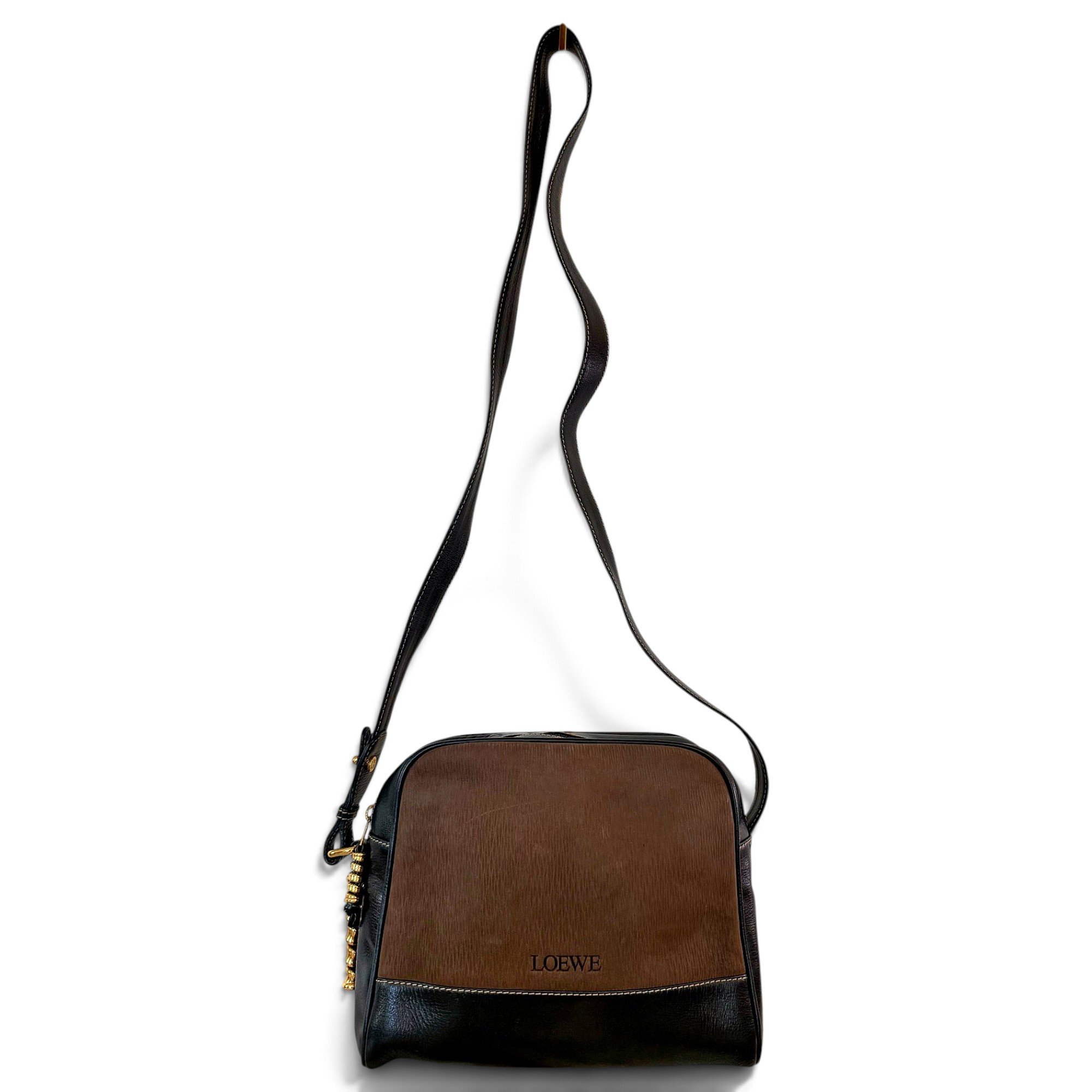Leather crossbody bag
