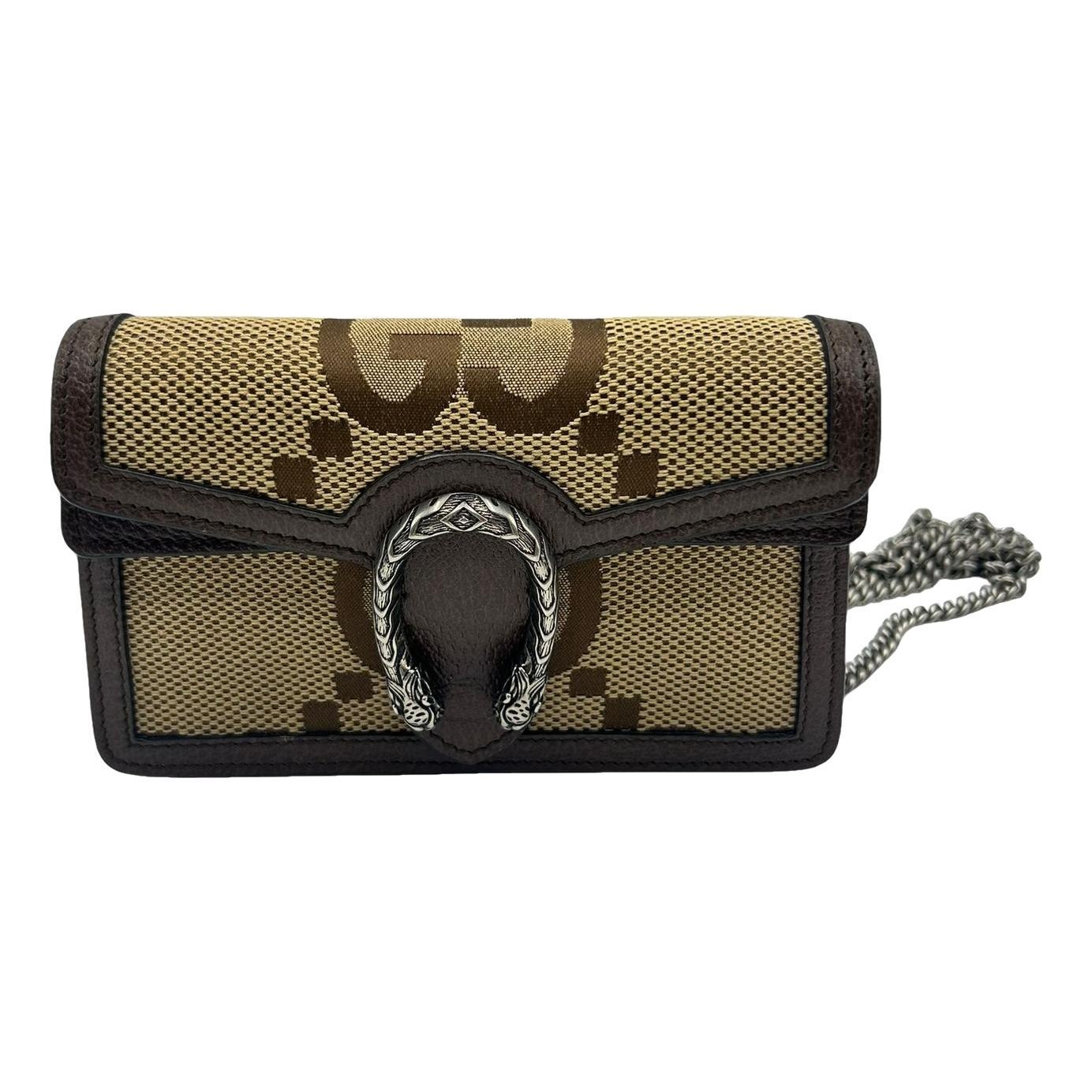 Dionysus Super Mini cloth crossbody bag
