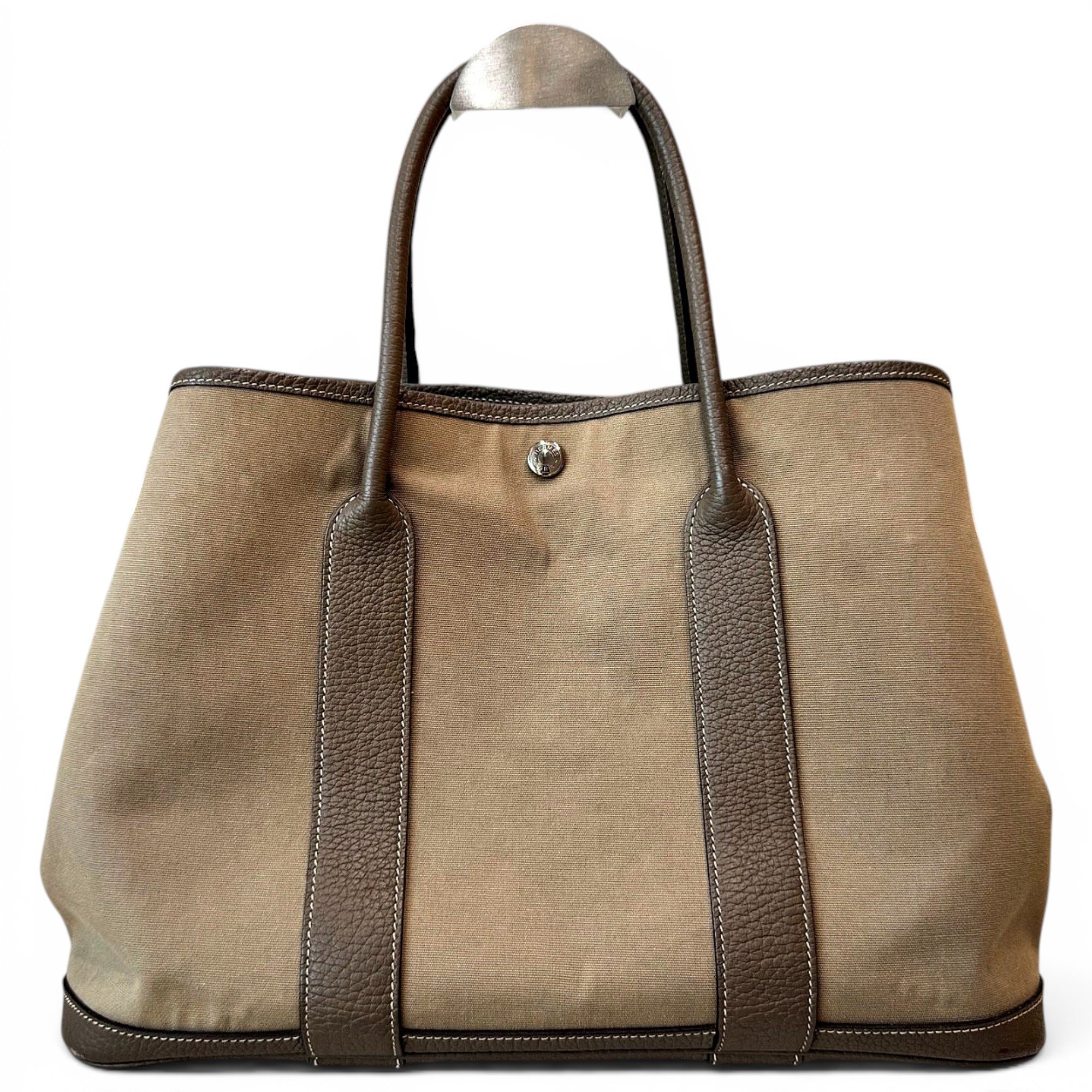 Garden Party leather handbag