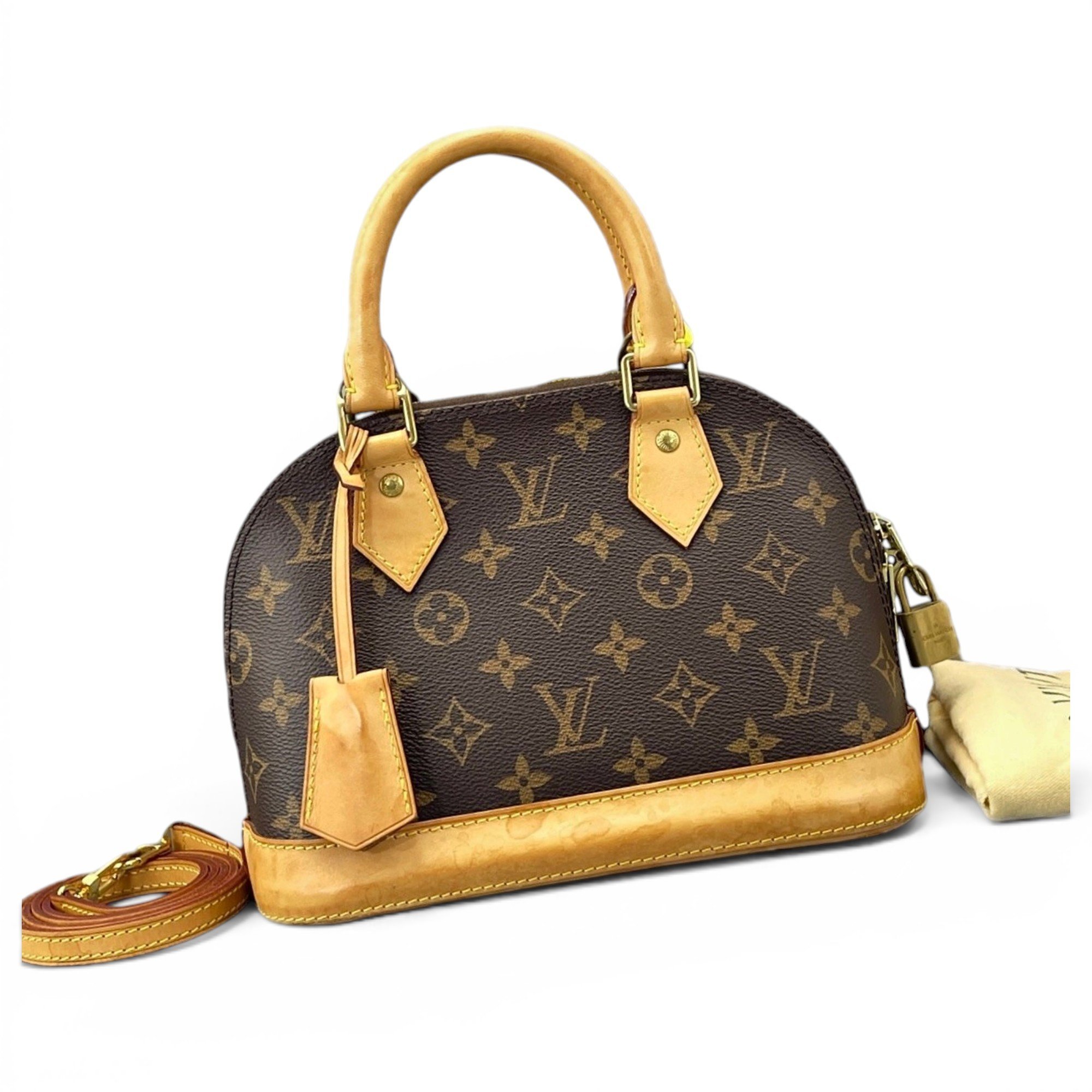 Alma BB leather handbag
