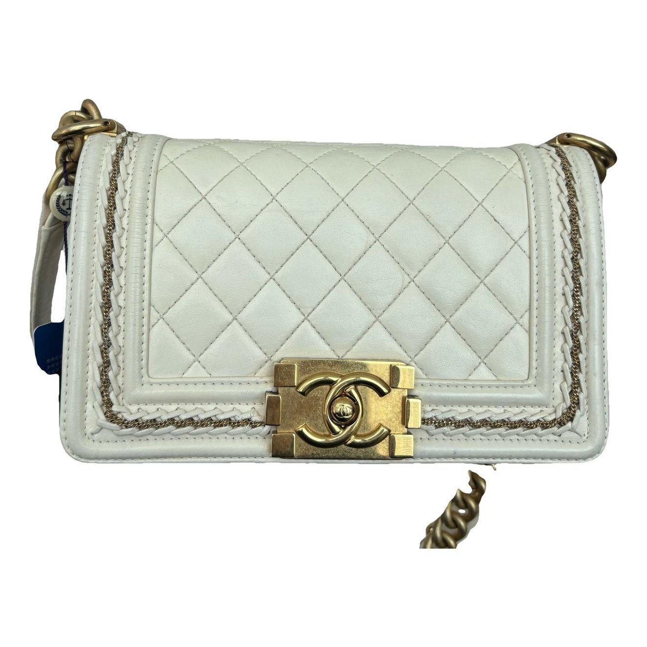 Boy leather crossbody bag