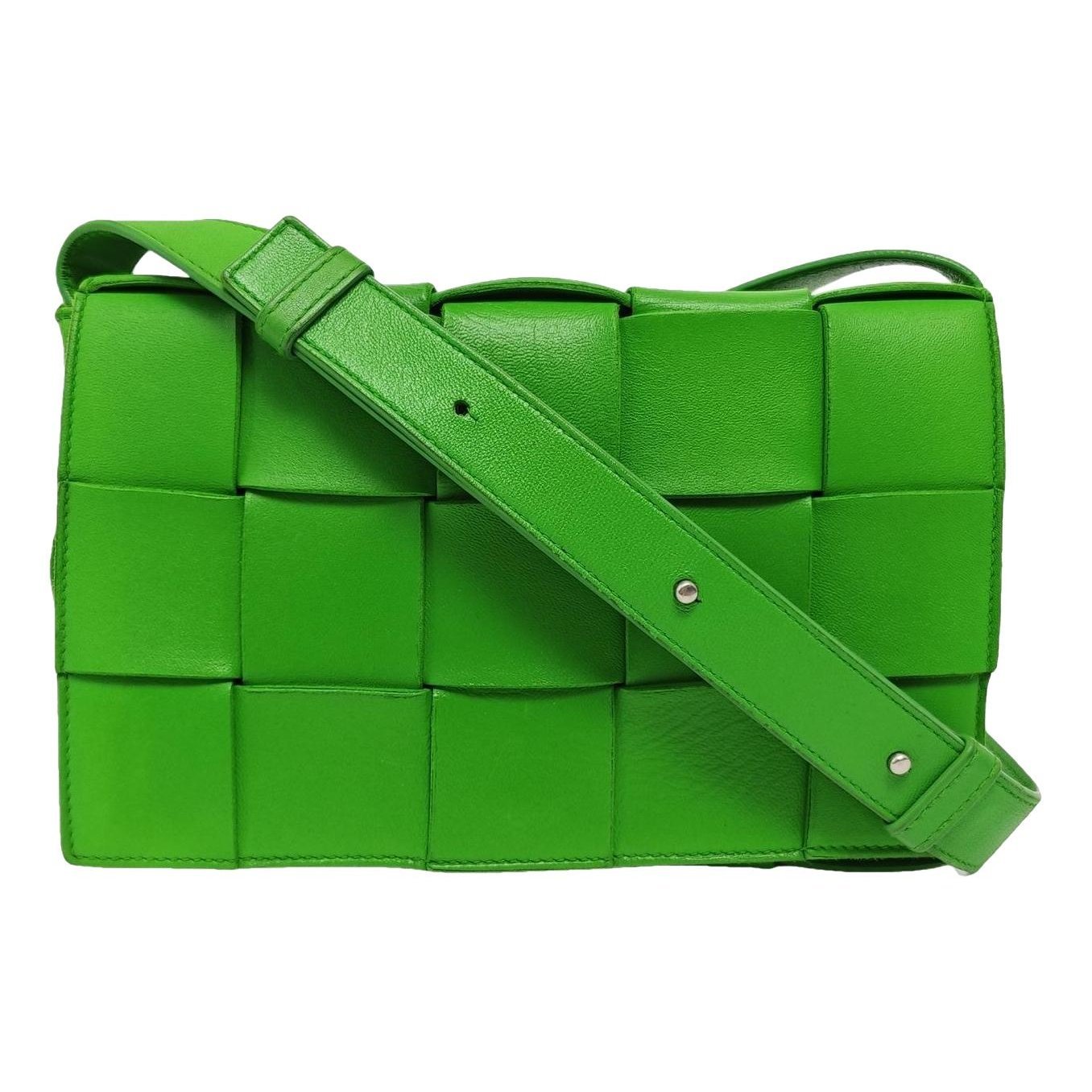 Brick Cassette leather handbag