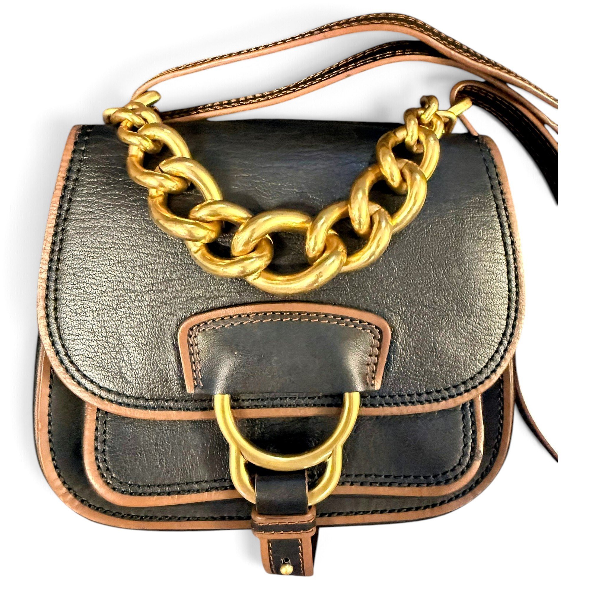 Miu Miu Dahlia leather handbag