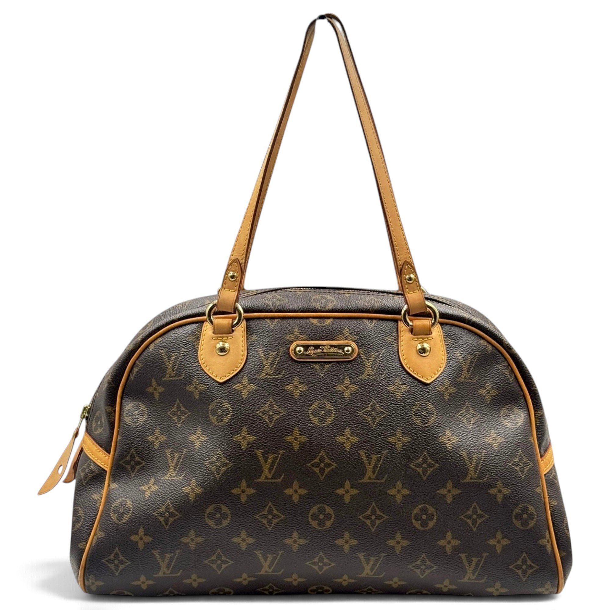 Montorgueil leather handbag