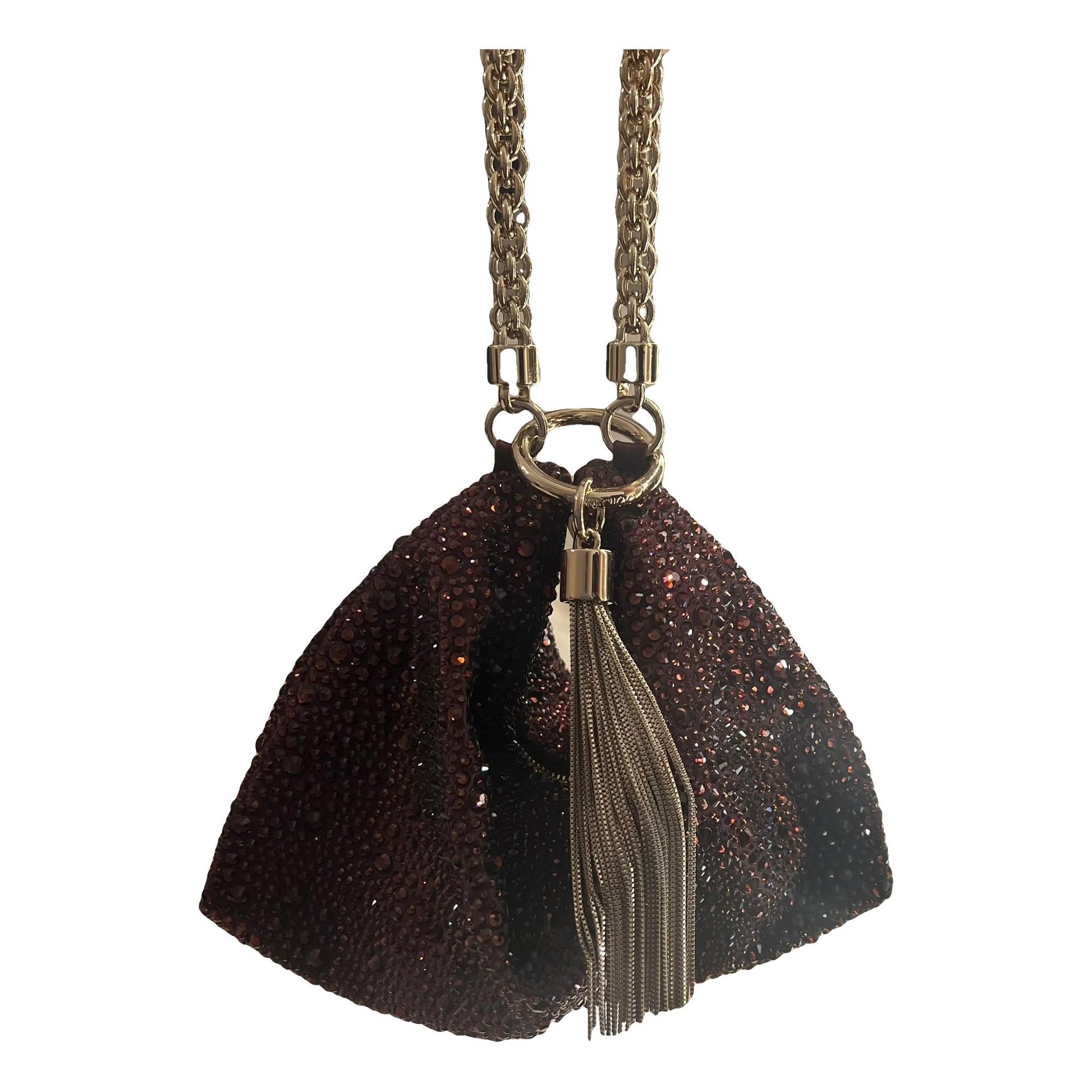 Jimmy Choo Callie glitter mini bag