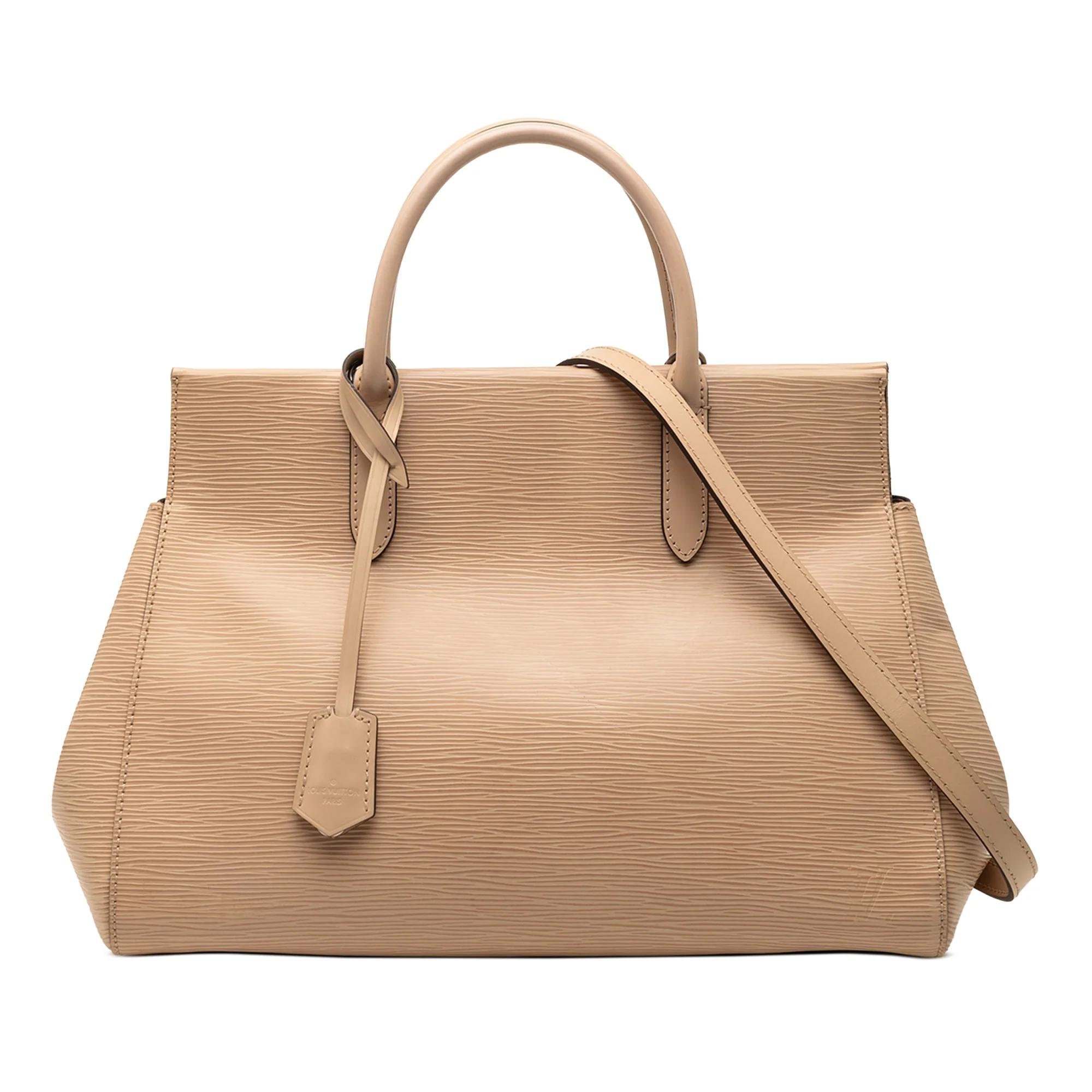 Marly leather satchel