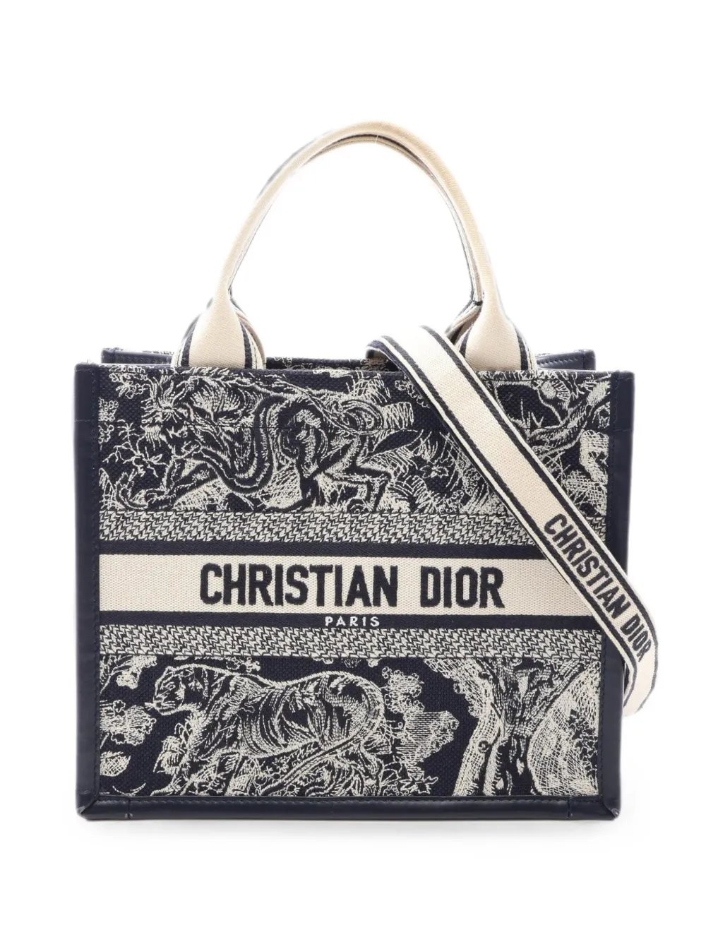 2010s small Book Tote logo-print tote bag