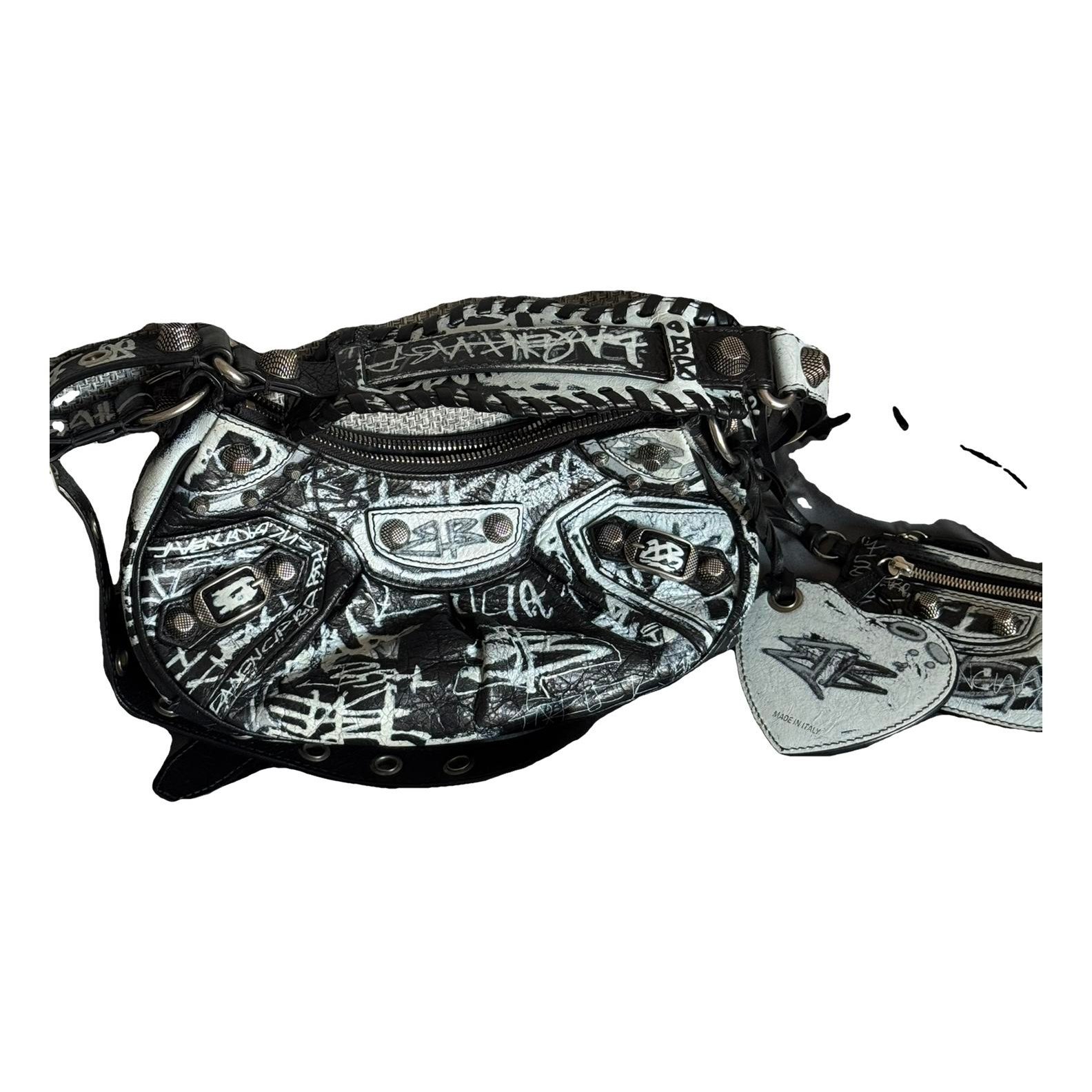 Le Cagole leather handbag