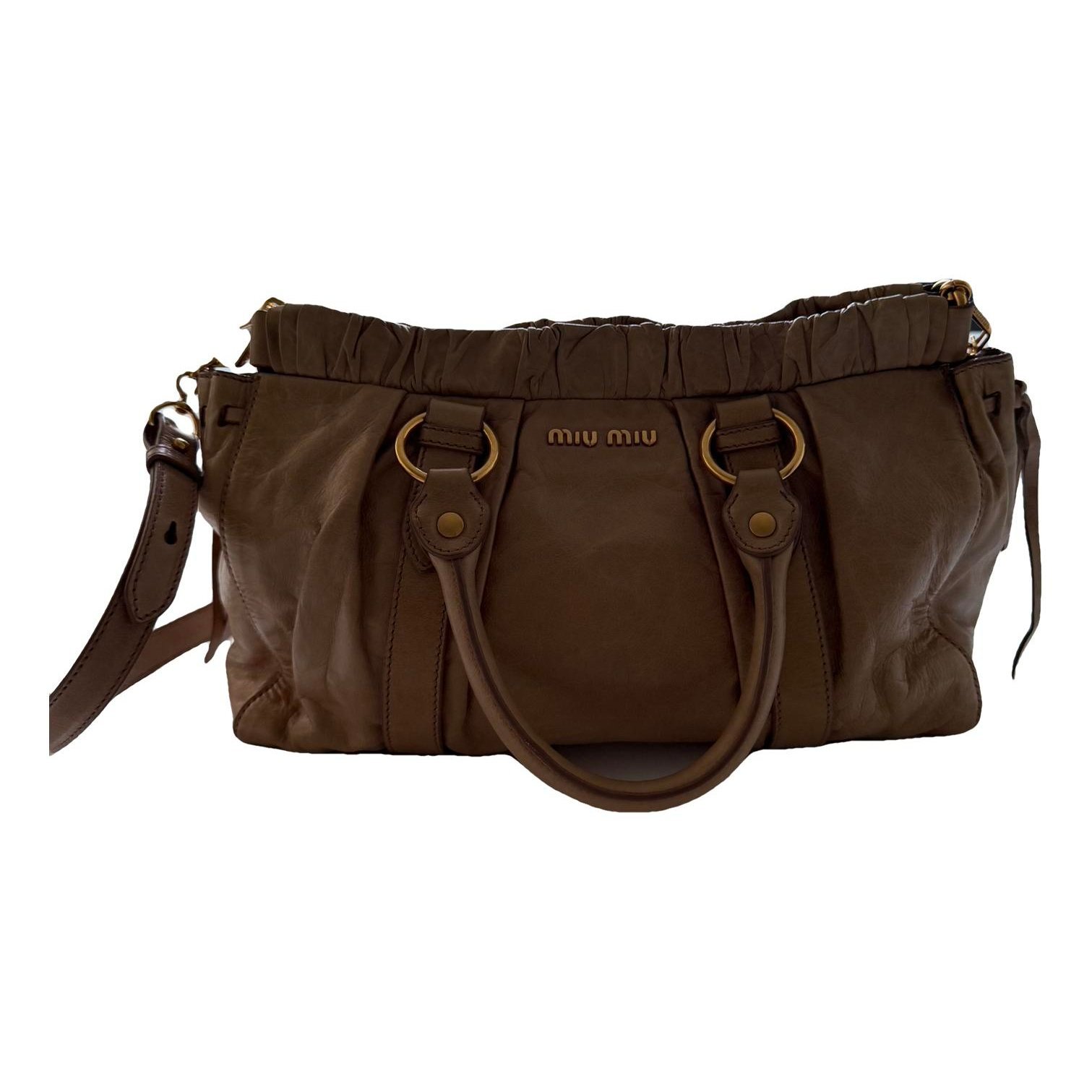 Vitello leather handbag