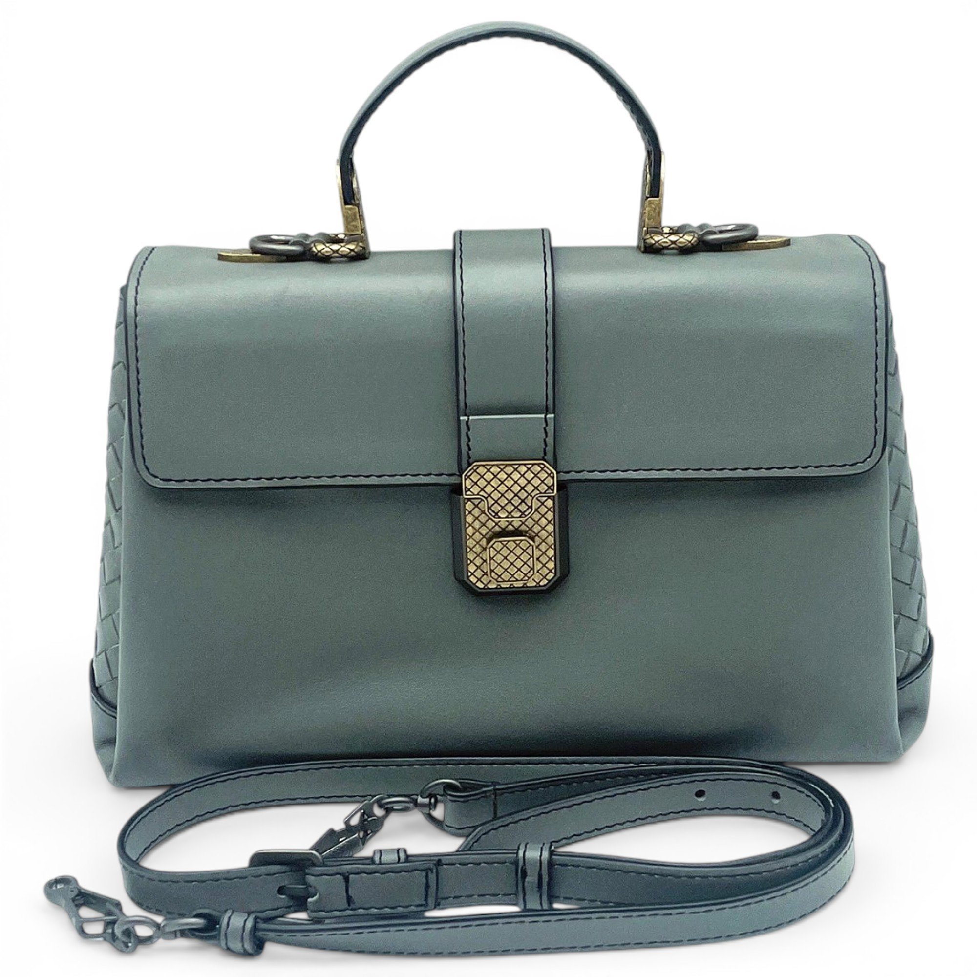 Piazza leather handbag