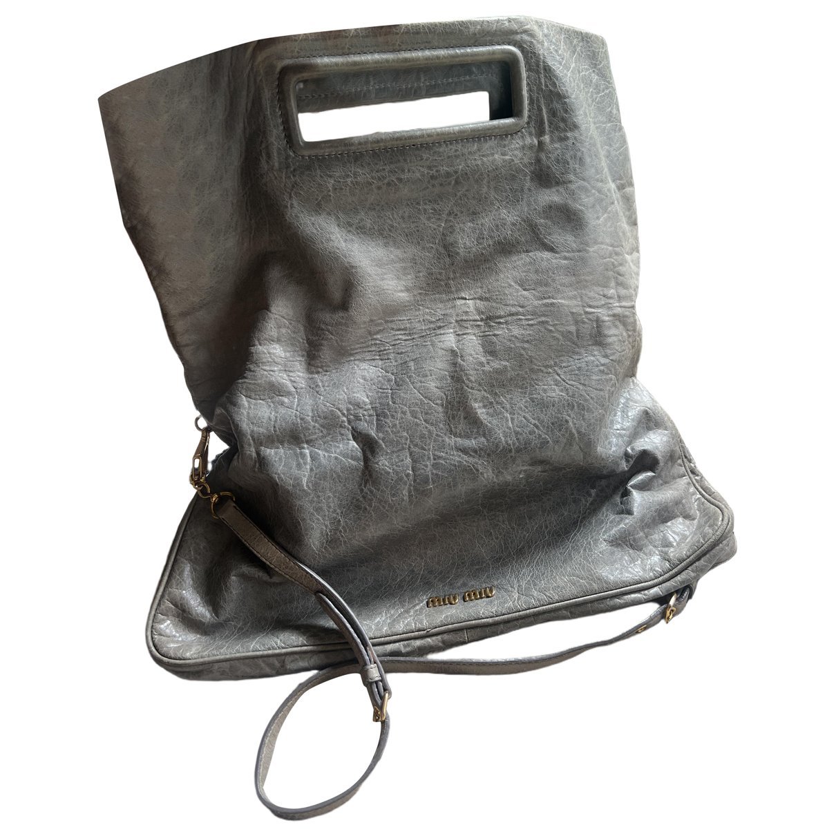 Leather crossbody bag