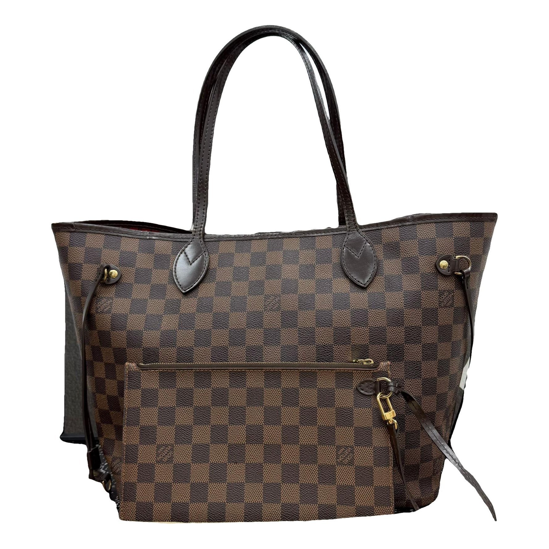 Neverfull leather handbag
