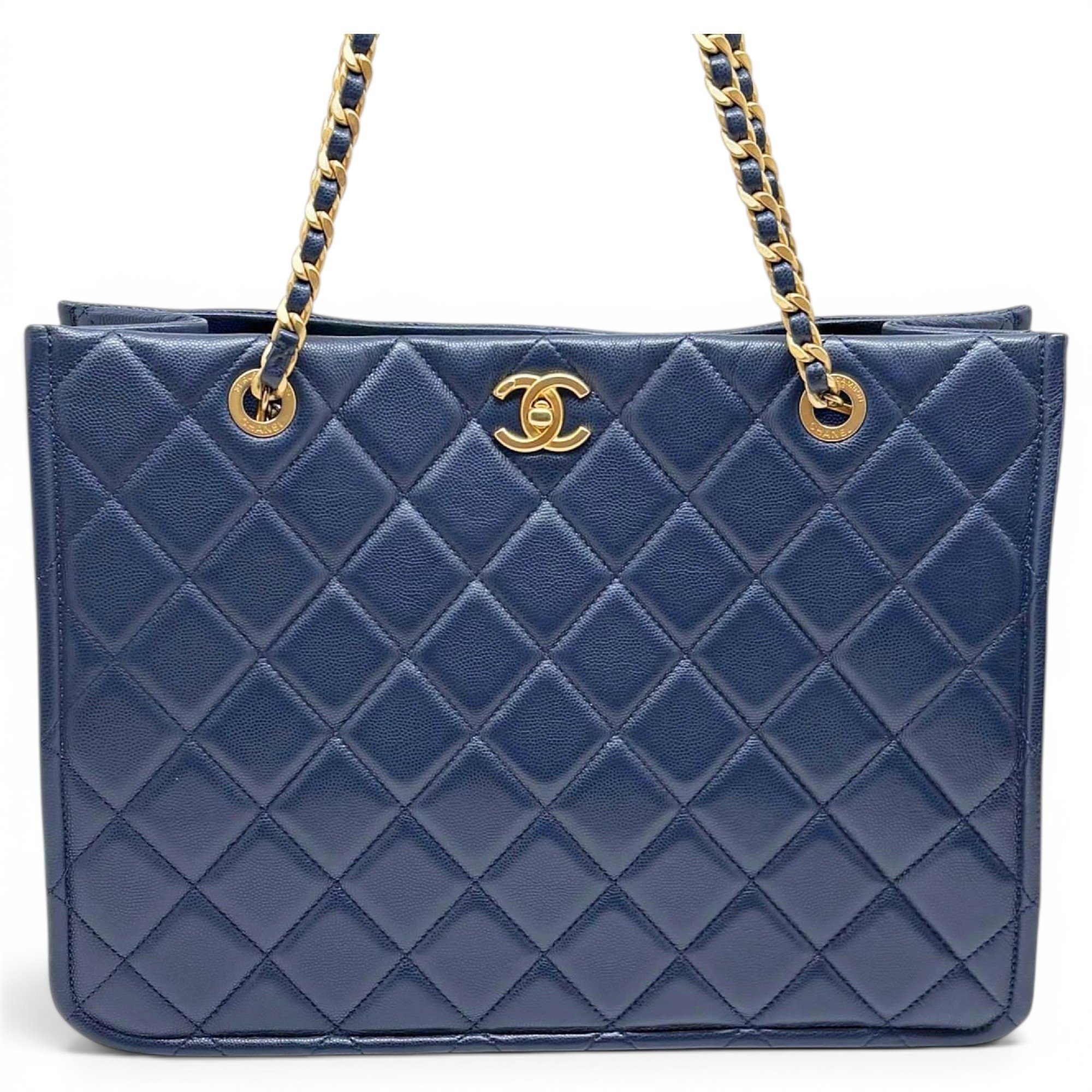 Leather tote