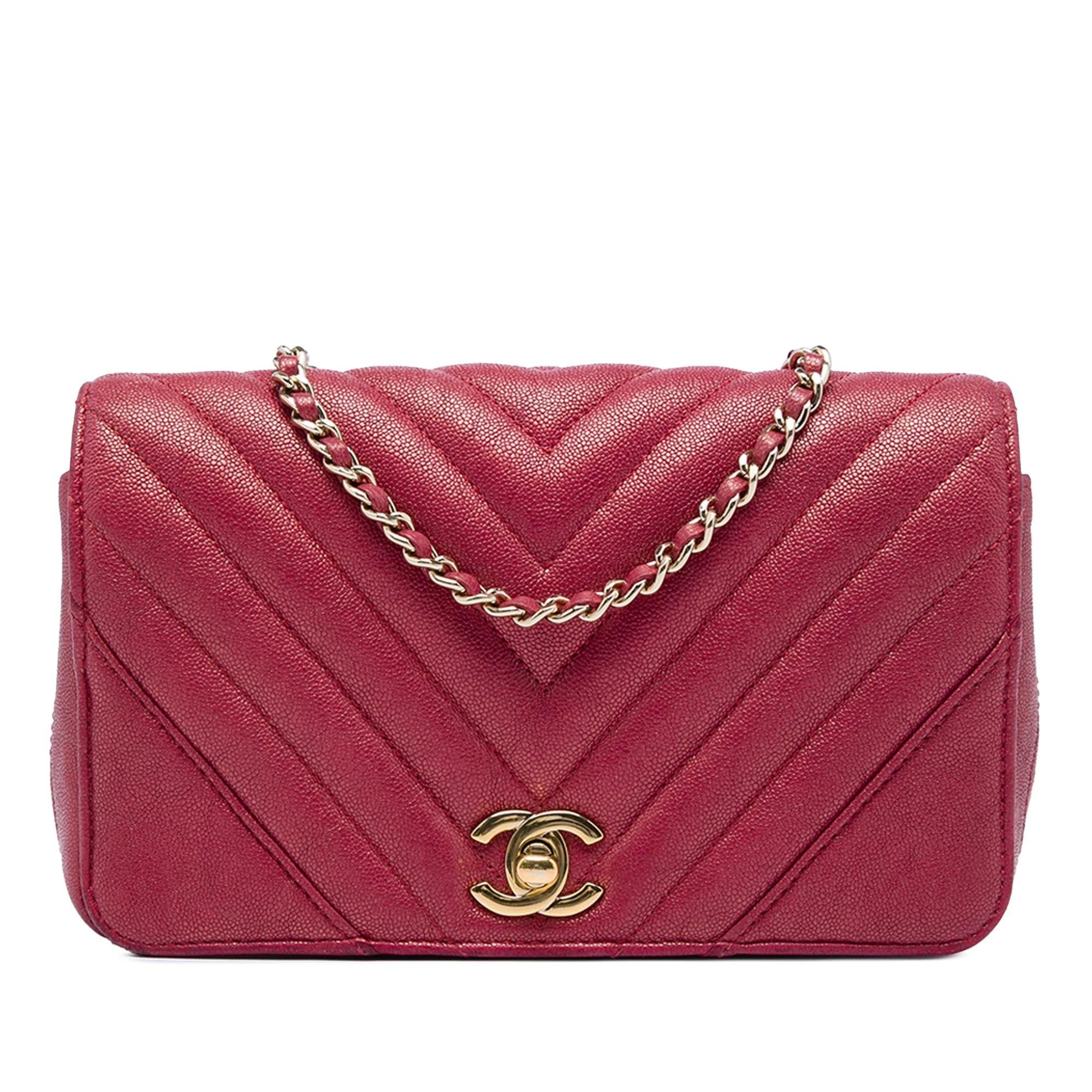 Statement leather handbag