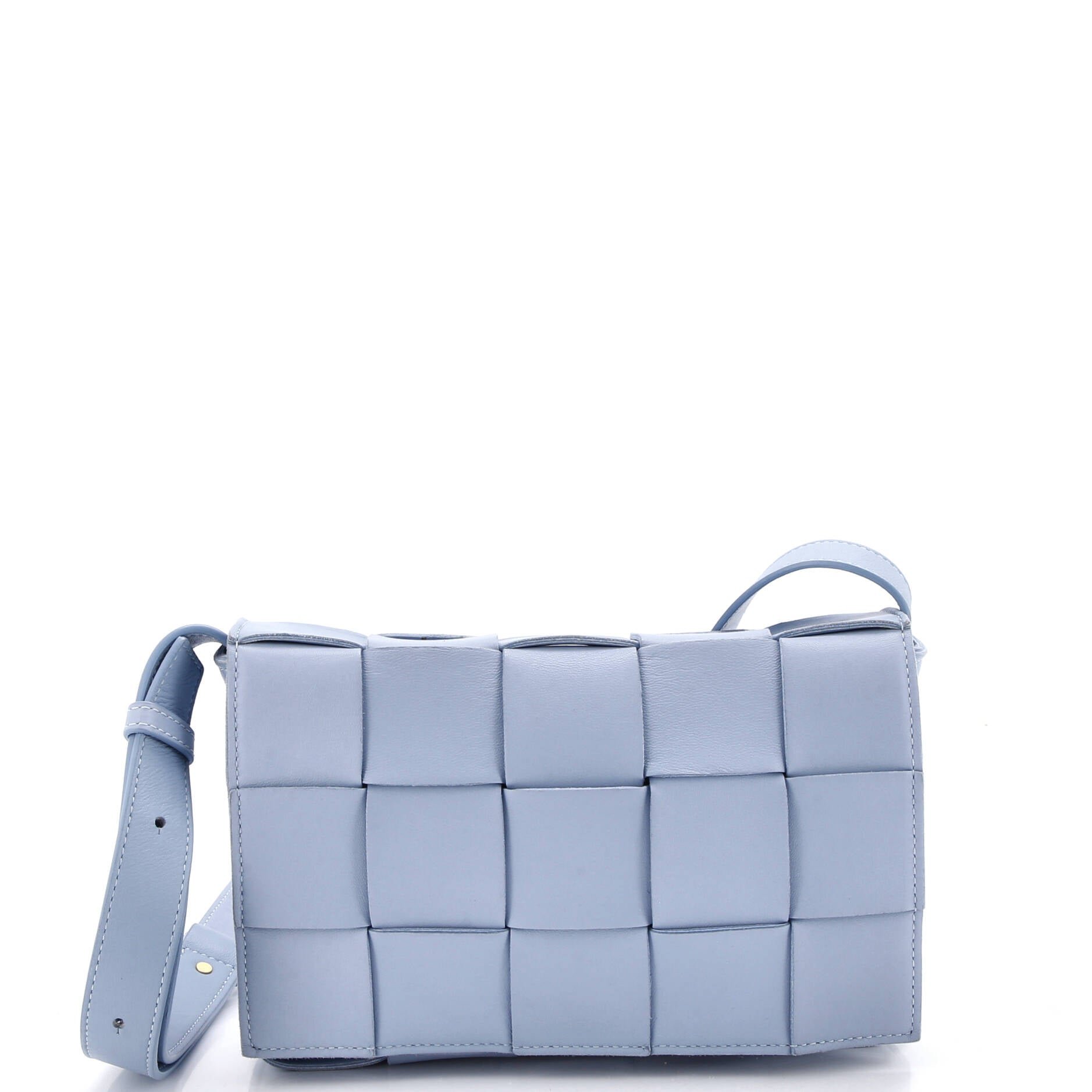 Bottega Veneta Cassette Crossbody Bag Maxi Intrecciato Leather