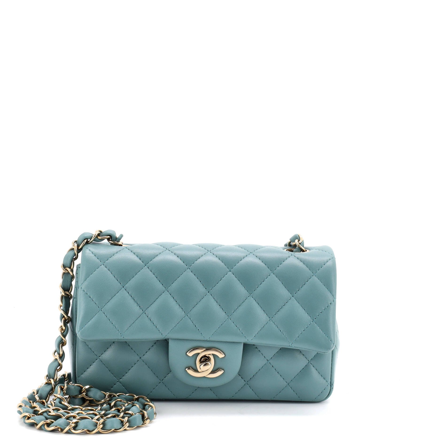 Classic Single Flap Bag Quilted Lambskin Mini