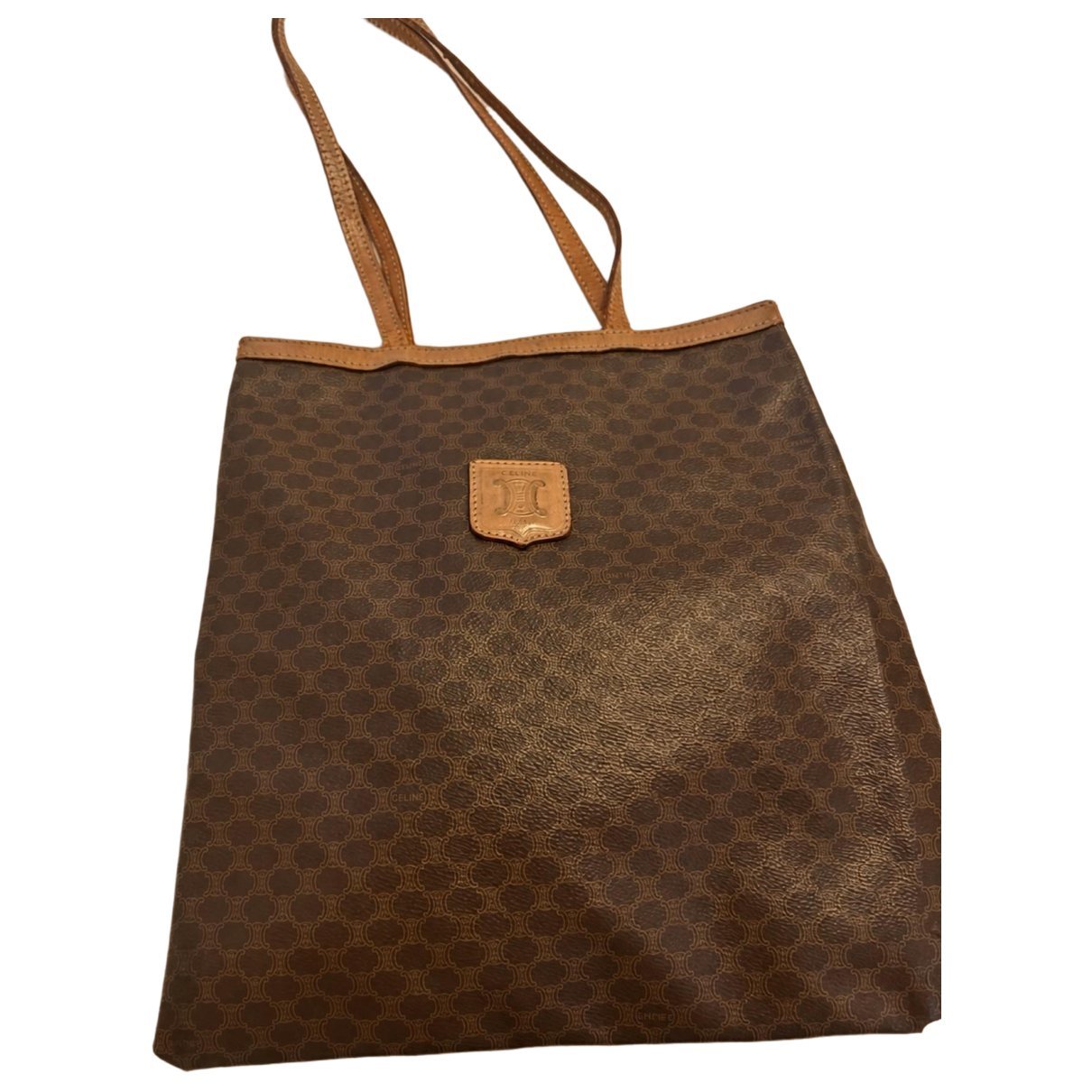 Leather tote