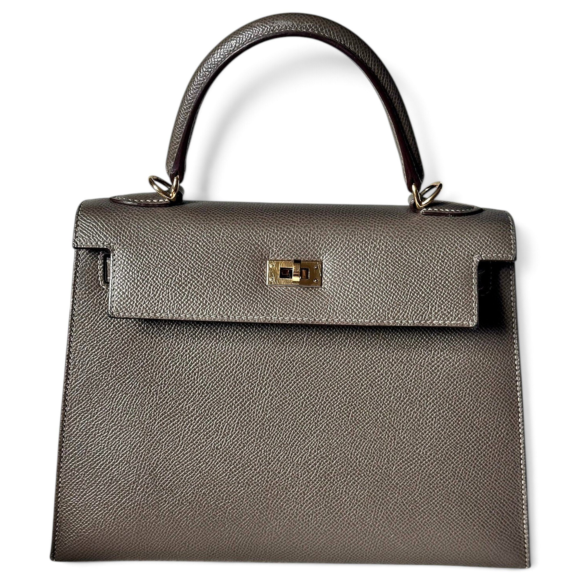 Kelly 25 leather handbag
