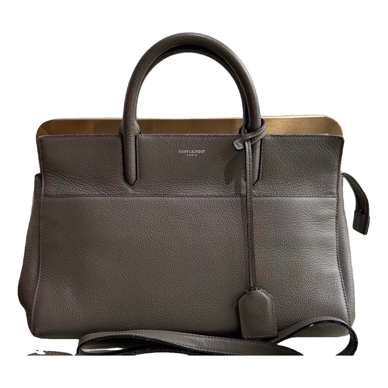 Cabas Rive Gauche leather handbag