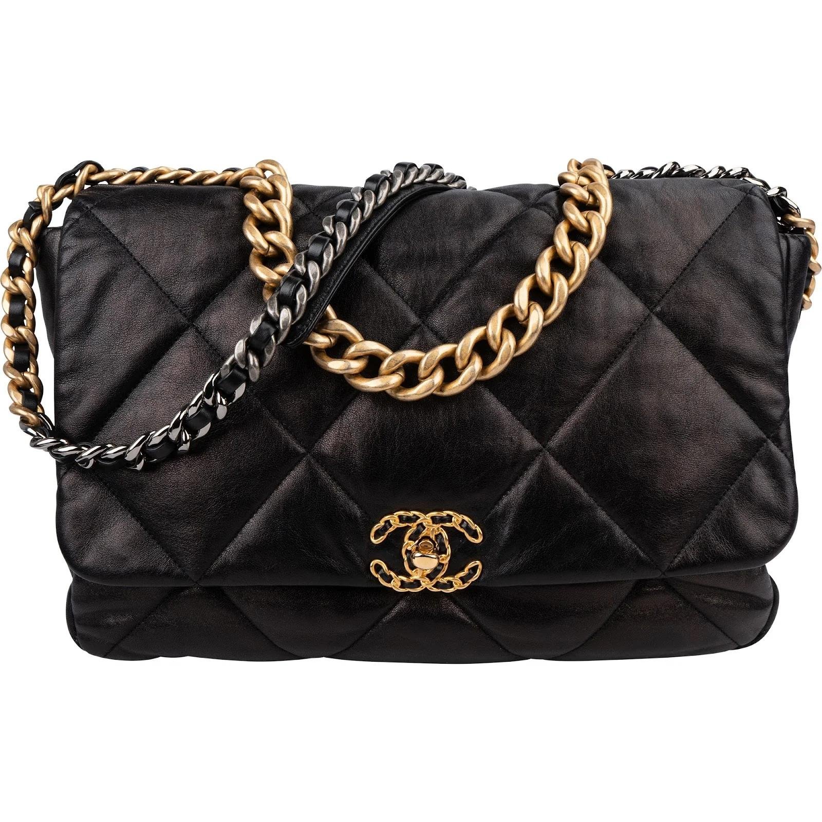 Chanel 19 leather handbag