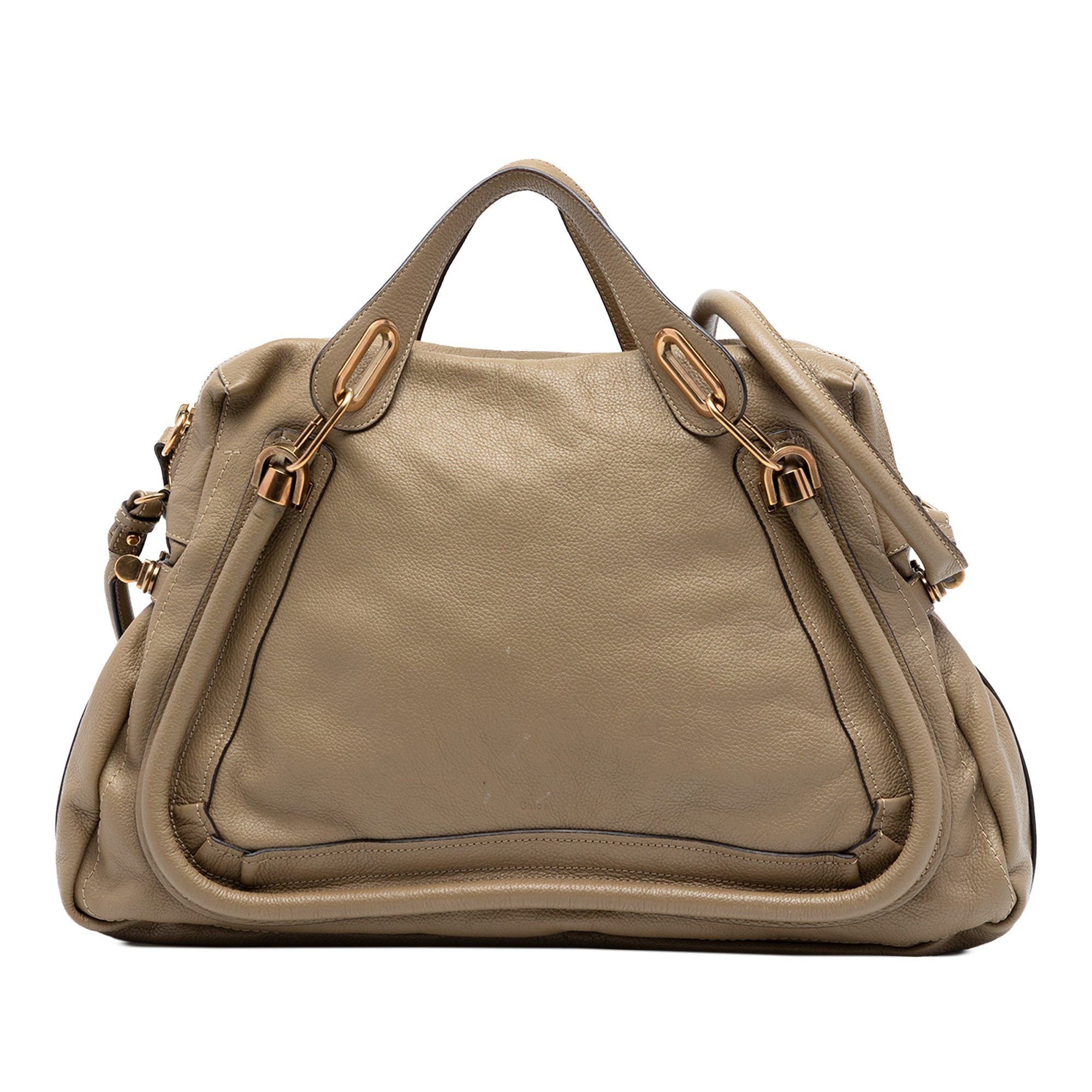 Leather satchel