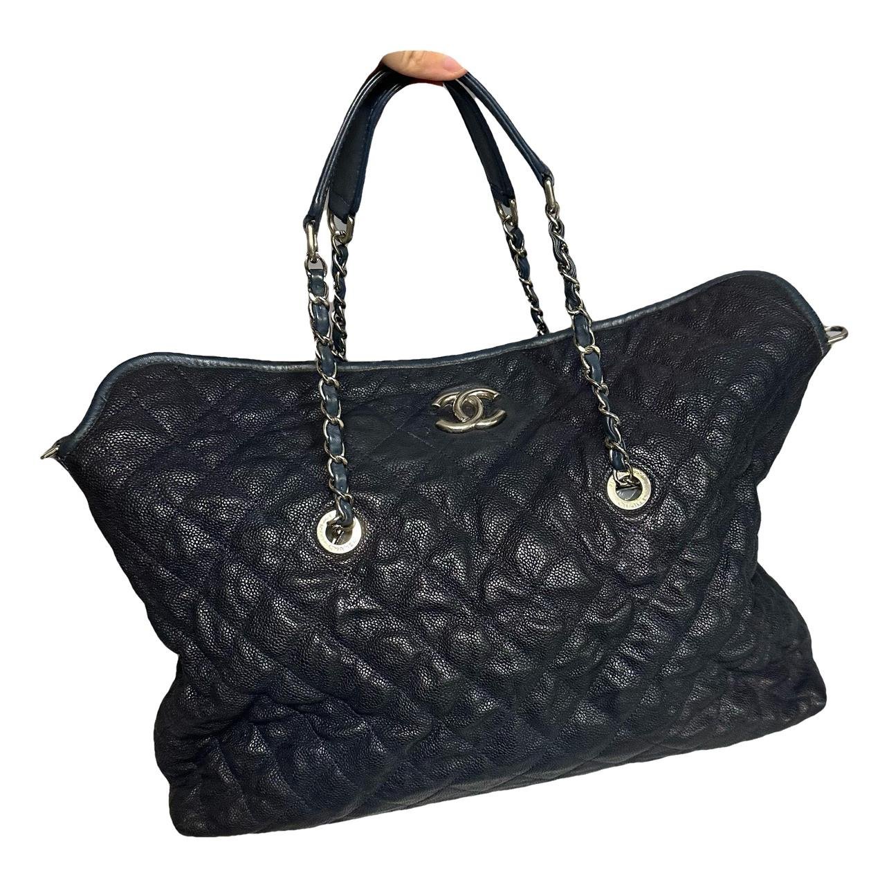 All About Chains leather tote