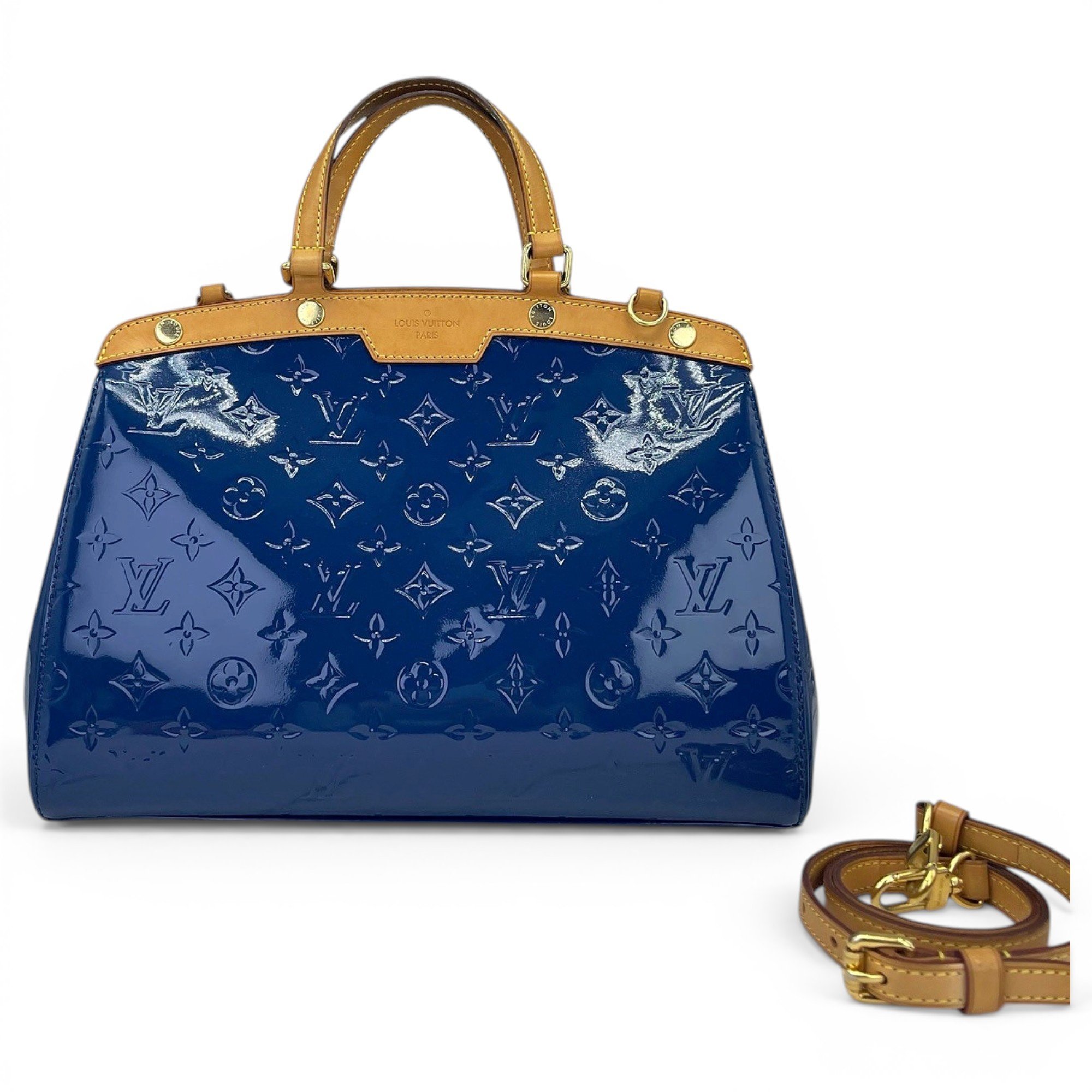 Bréa leather handbag