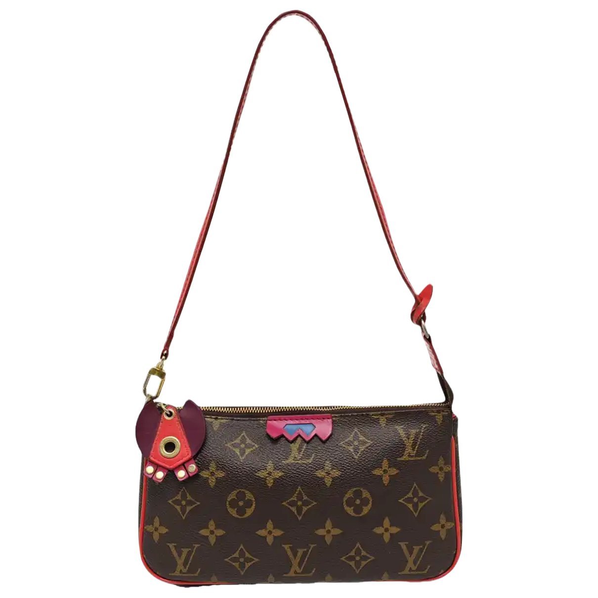 Maxi Multi Pochette Accessoires leather handbag