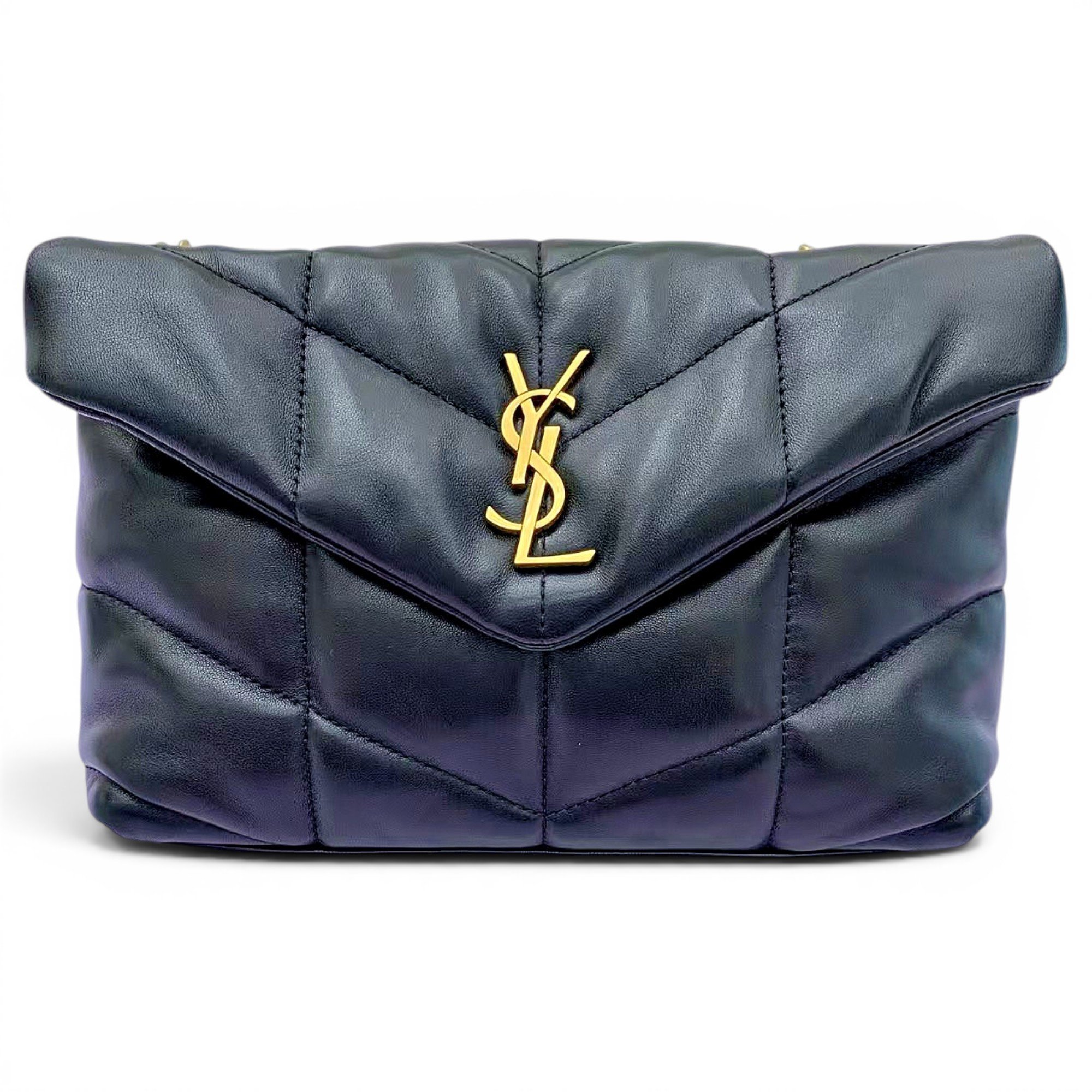 Loulou Puffer leather crossbody bag