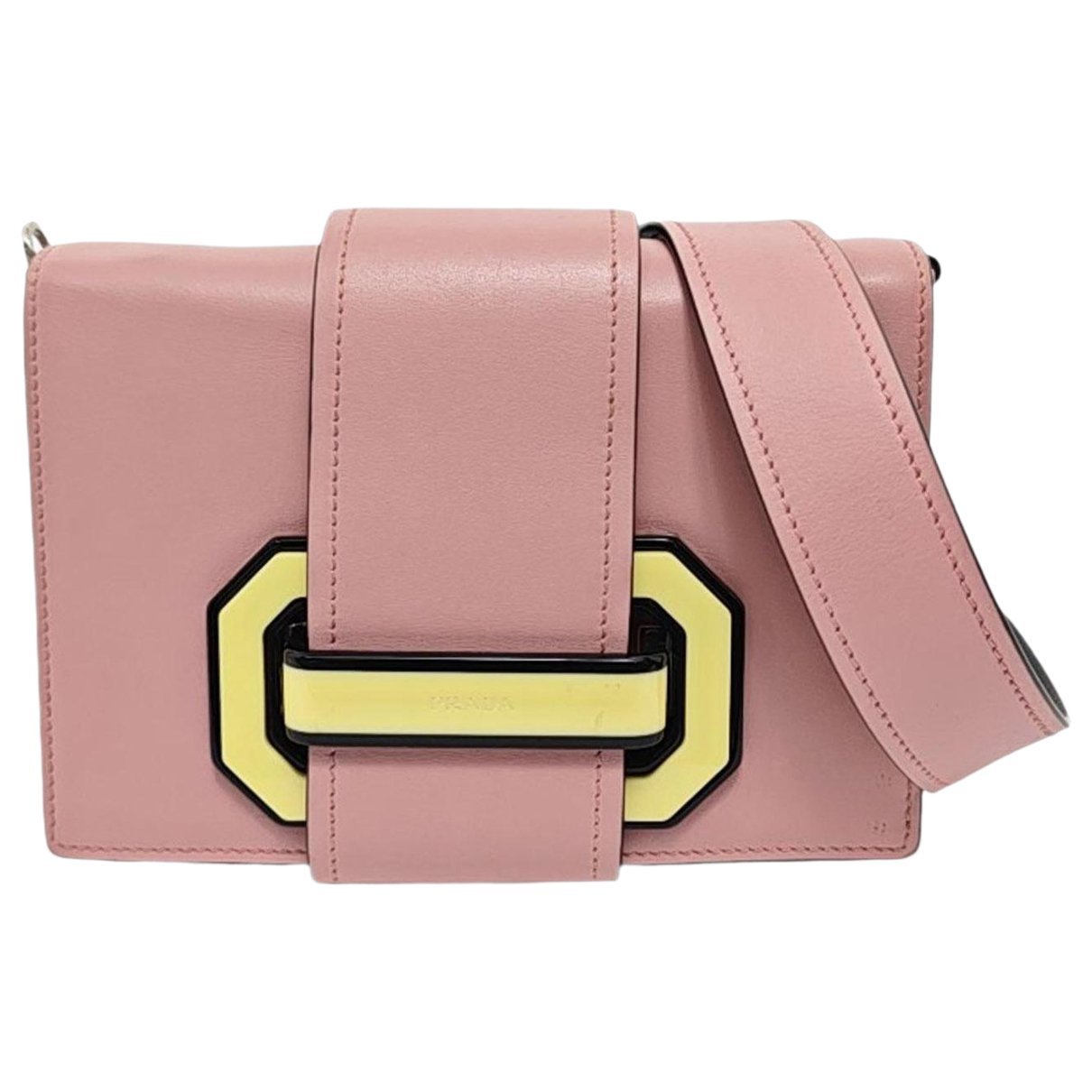Plexi Bag leather crossbody bag