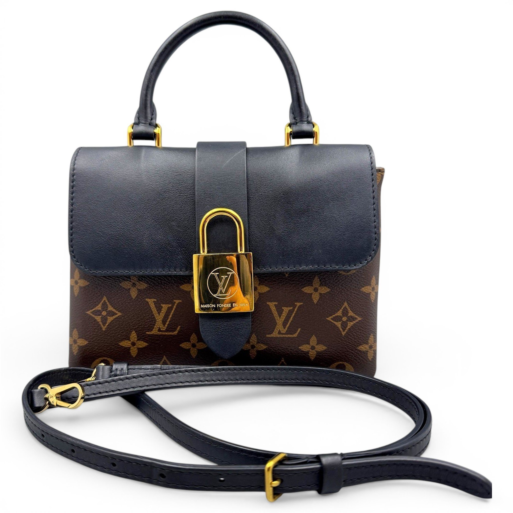 Locky BB leather handbag
