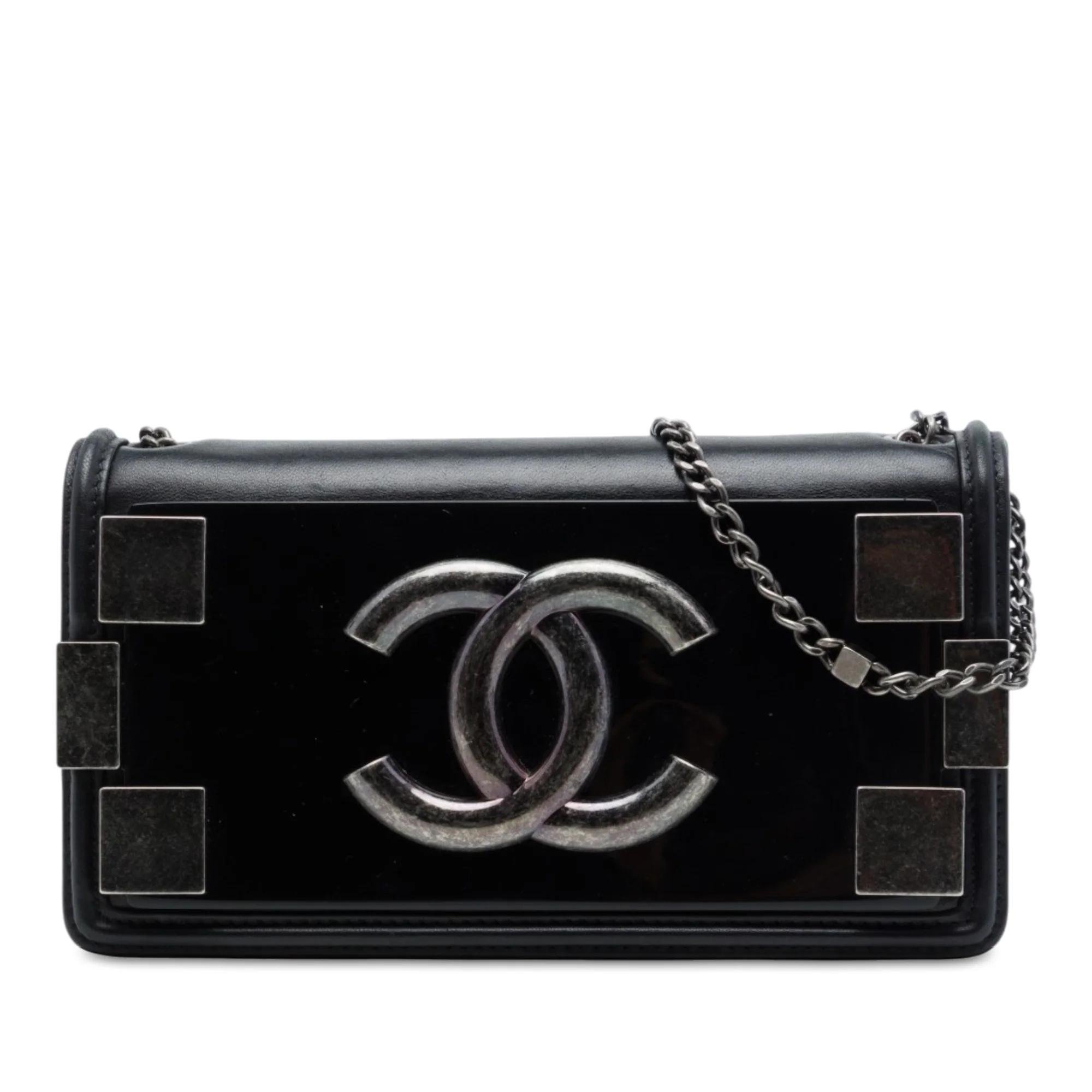 Boy leather crossbody bag