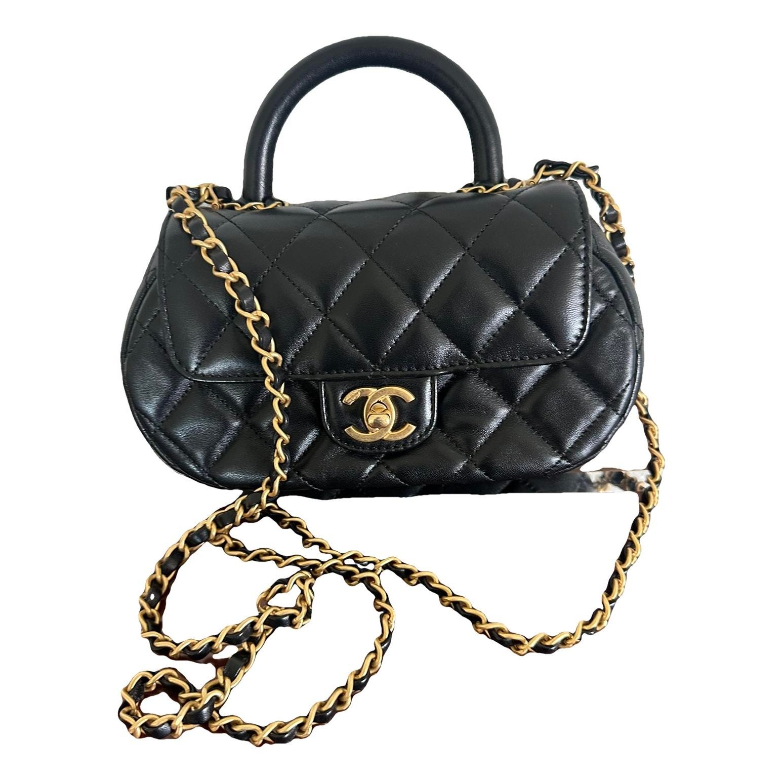 Timeless Classique Top Handle leather crossbody bag