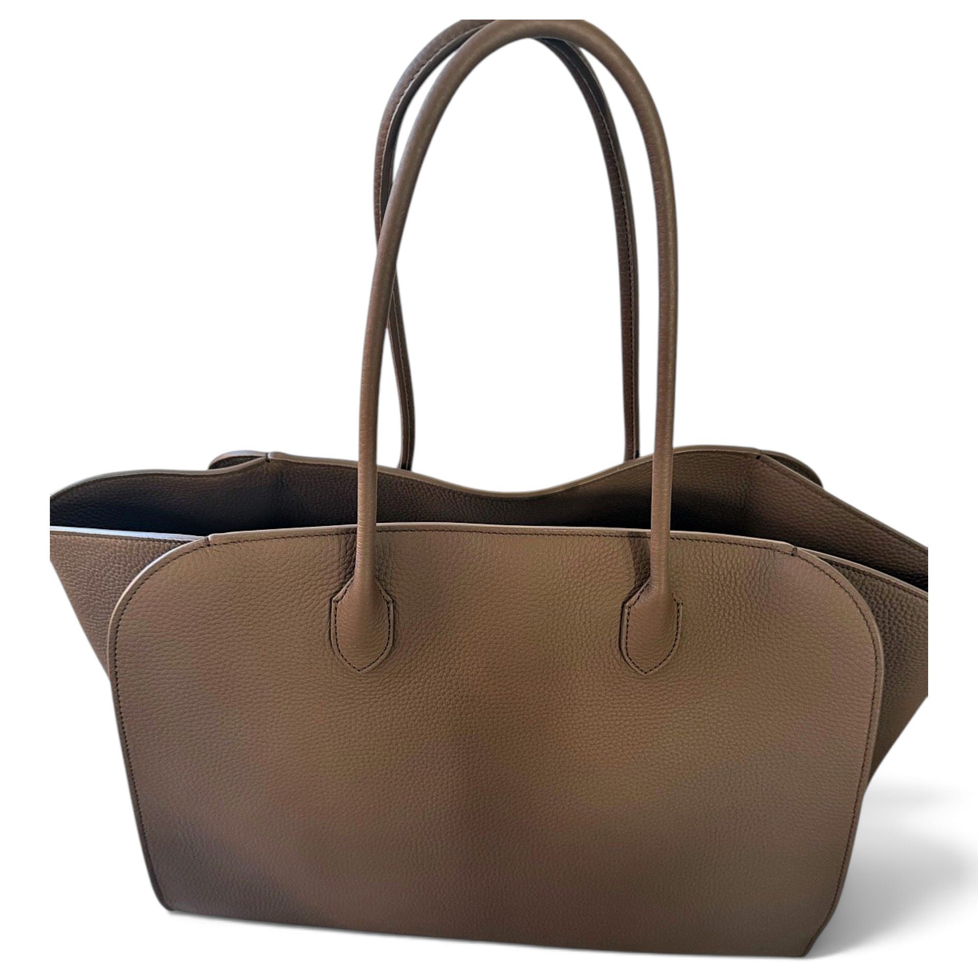 Marlo leather tote