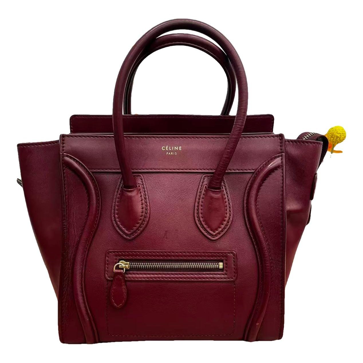 Luggage leather handbag