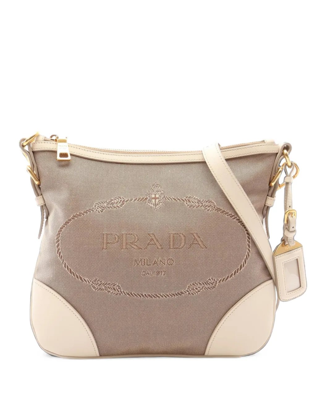 2010s jacquard shoulder bag
